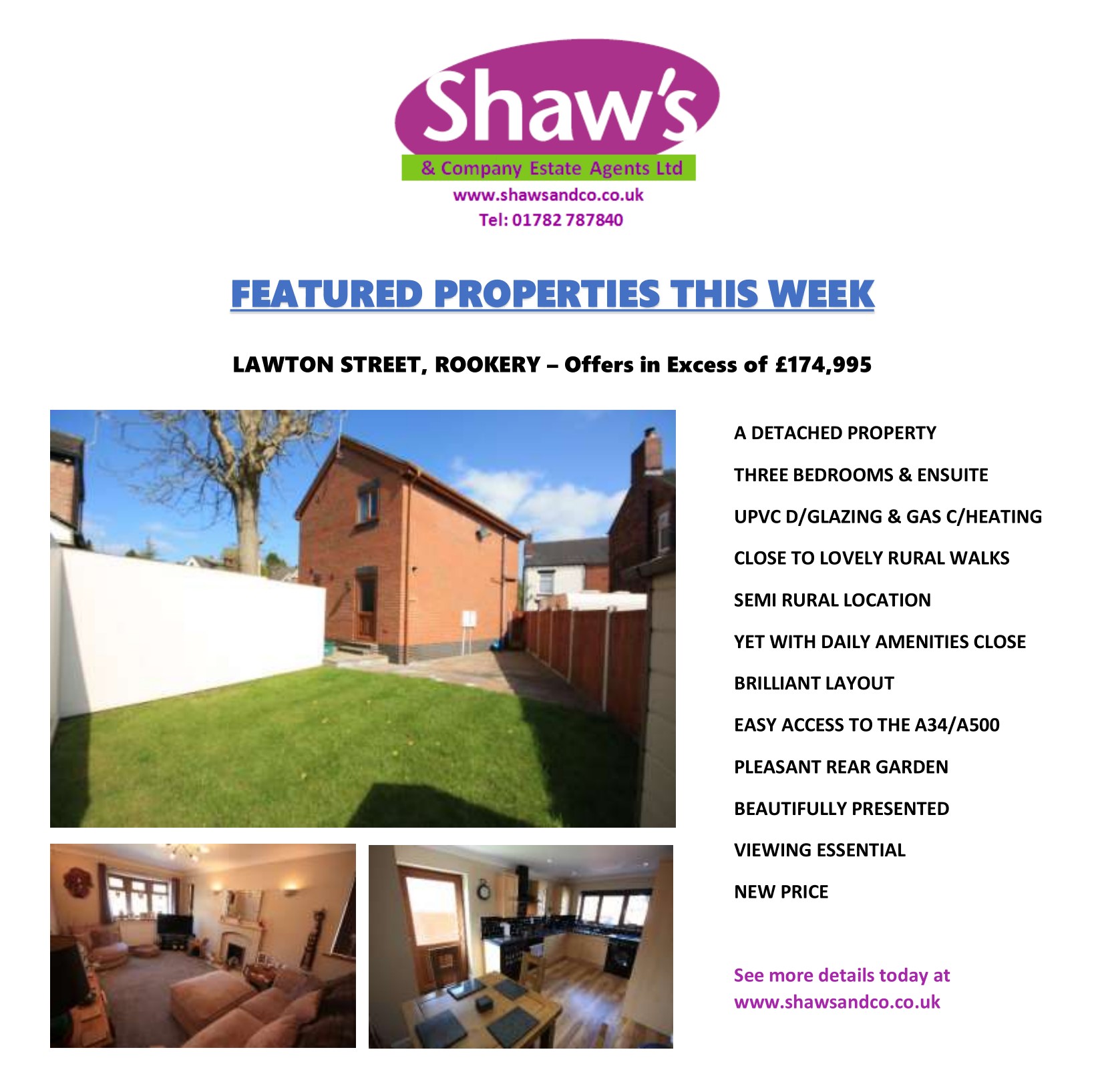 NEW & FEATURED PROPERTIES OF THE WEEK!