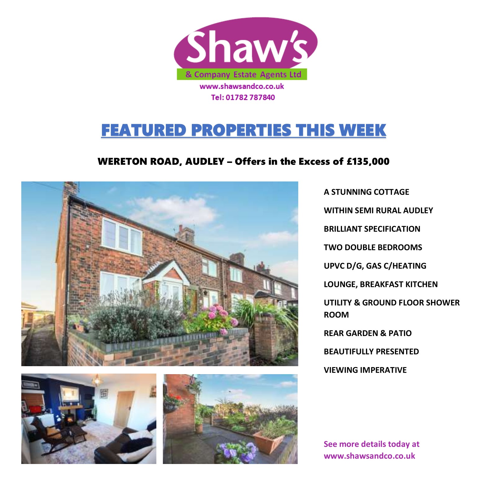 NEW & FEATURED PROPERTIES OF THE WEEK!