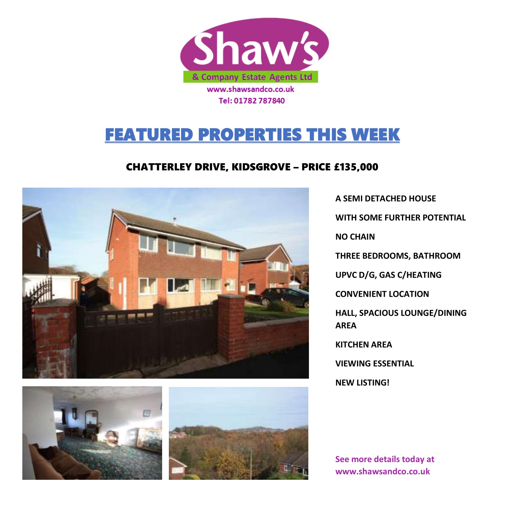 NEW & FEATURED PROPERTIES OF THE WEEK!