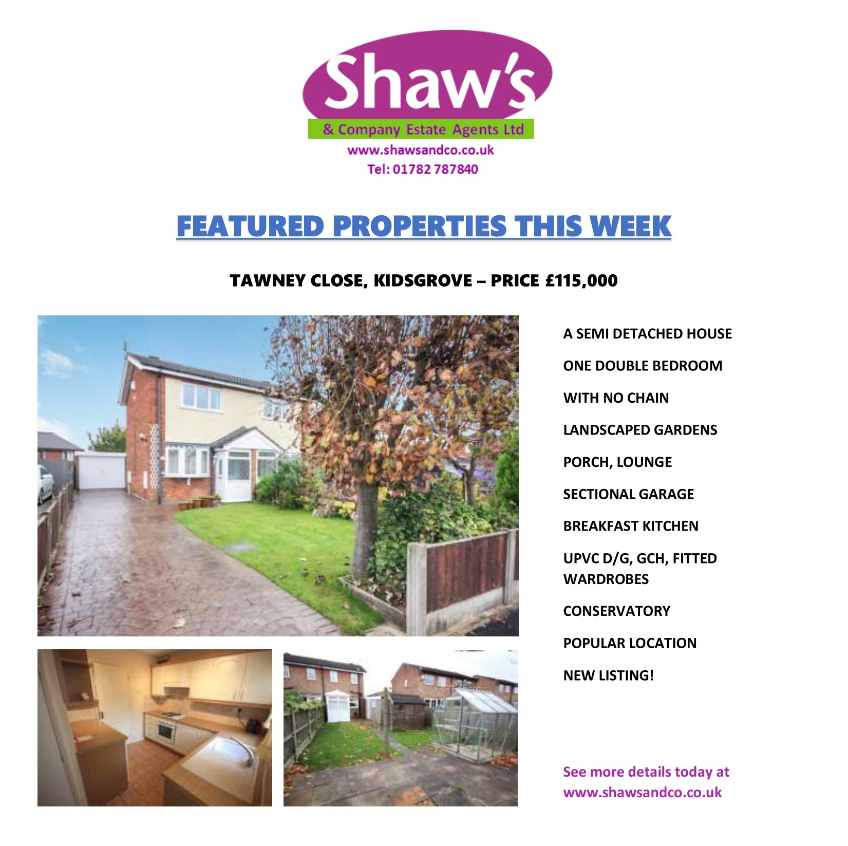 NEW & FEATURED PROPERTIES OF THE WEEK!