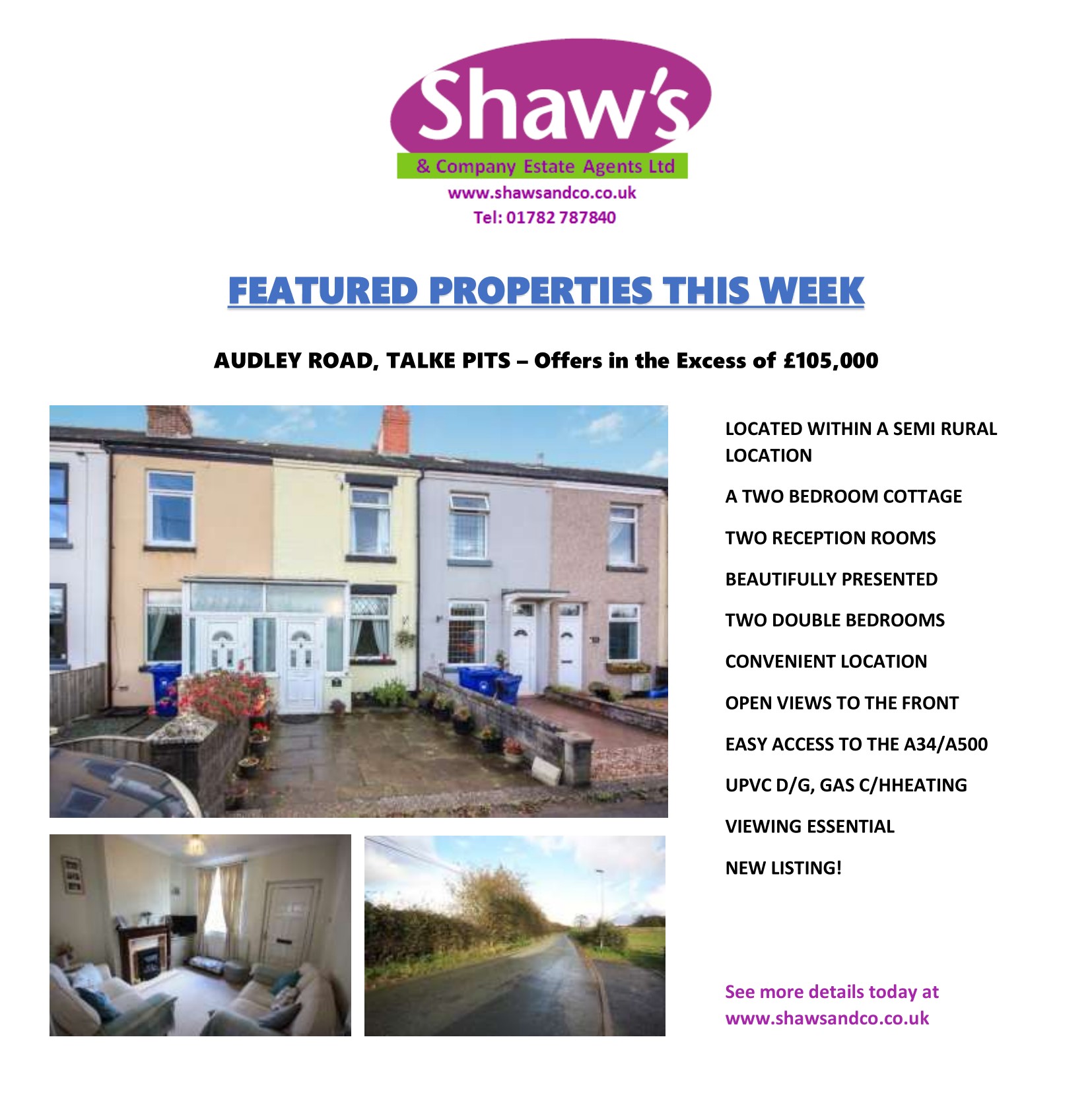 NEW & FEATURED PROPERTIES OF THE WEEK!