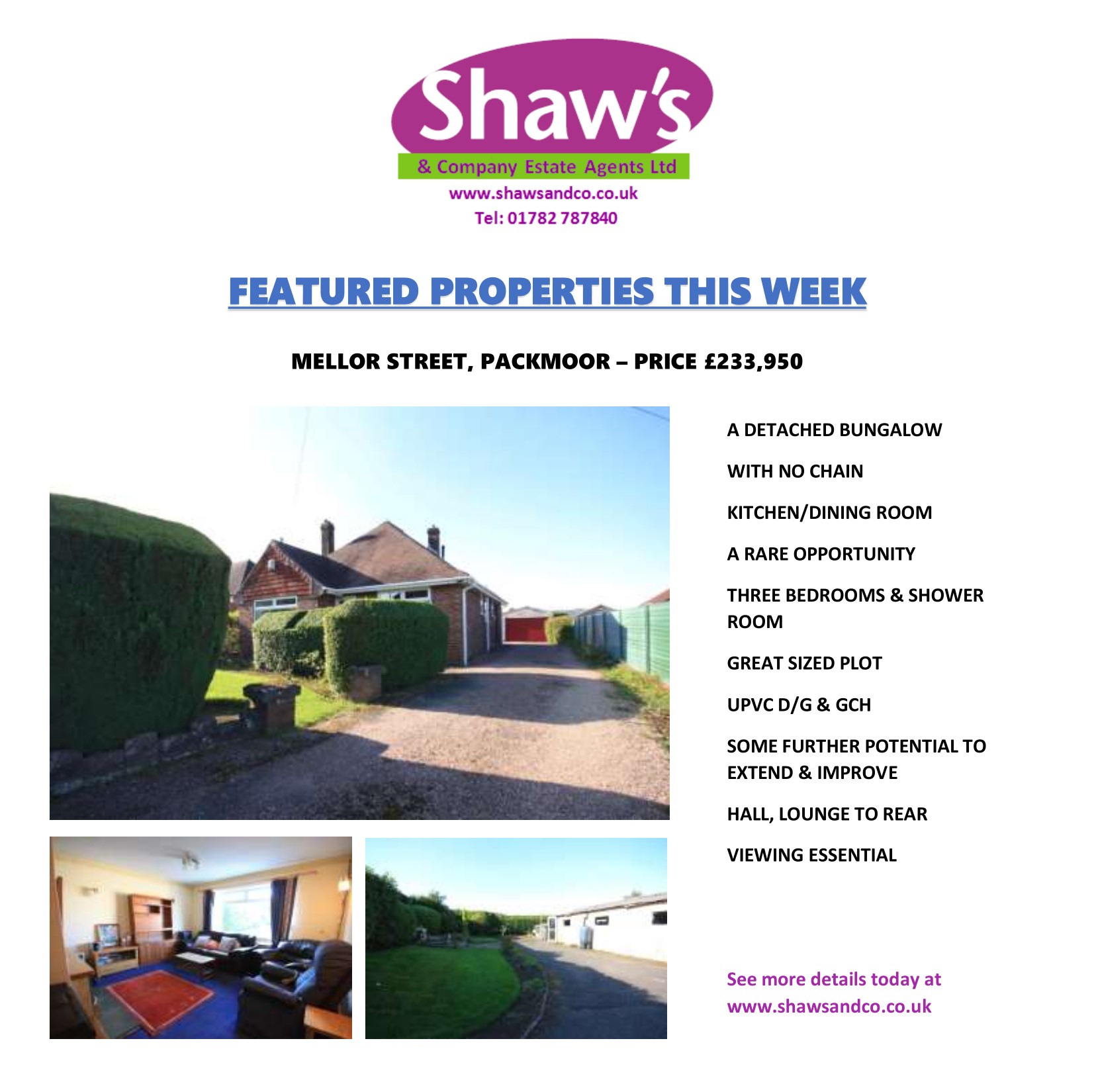 NEW & FEATURED PROPERTIES OF THE WEEK!