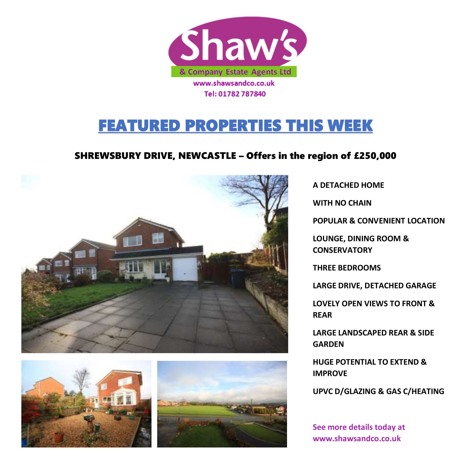 NEW & FEATURED PROPERTIES OF THE WEEK!