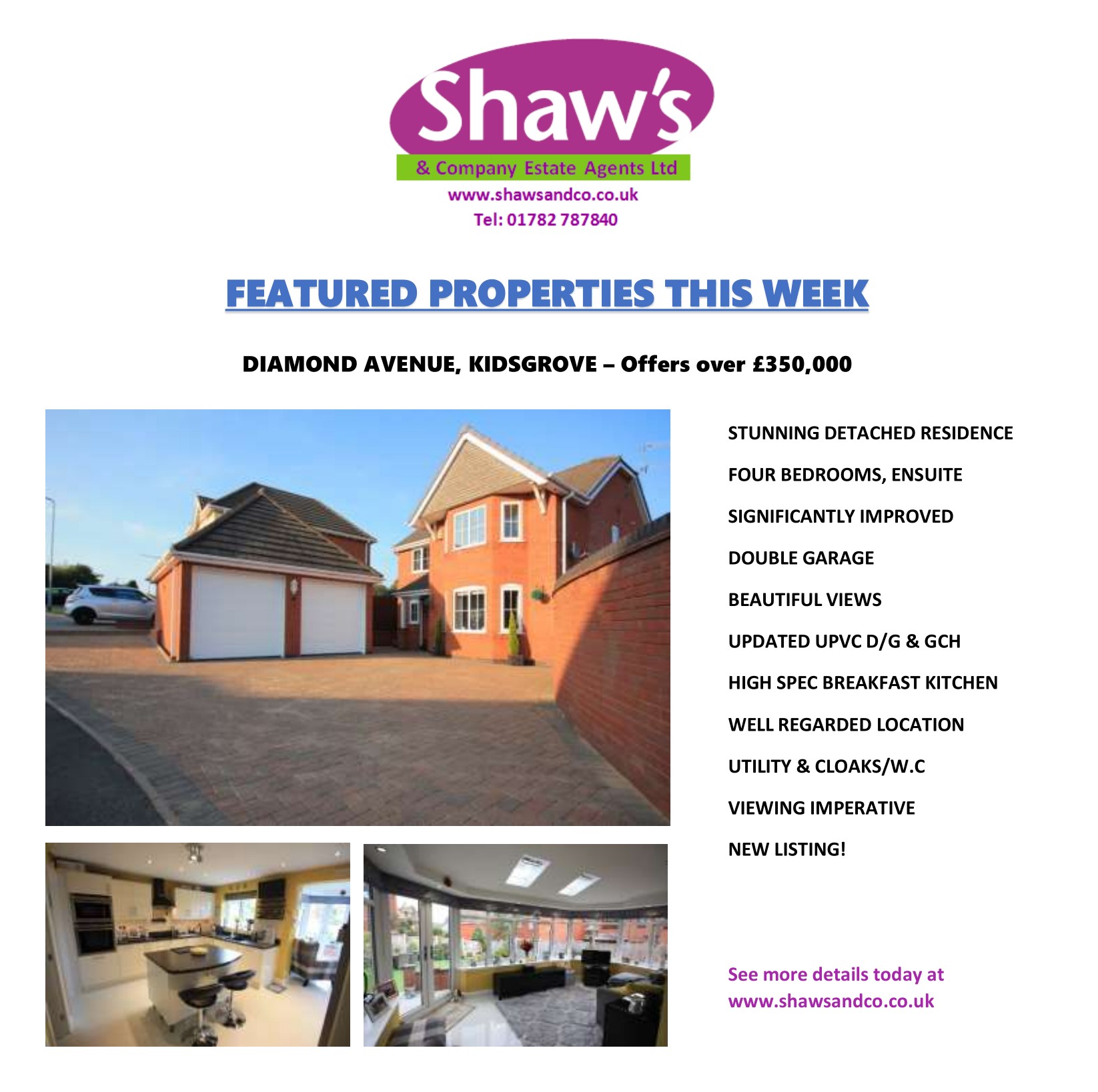 NEW & FEATURED PROPERTIES OF THE WEEK!