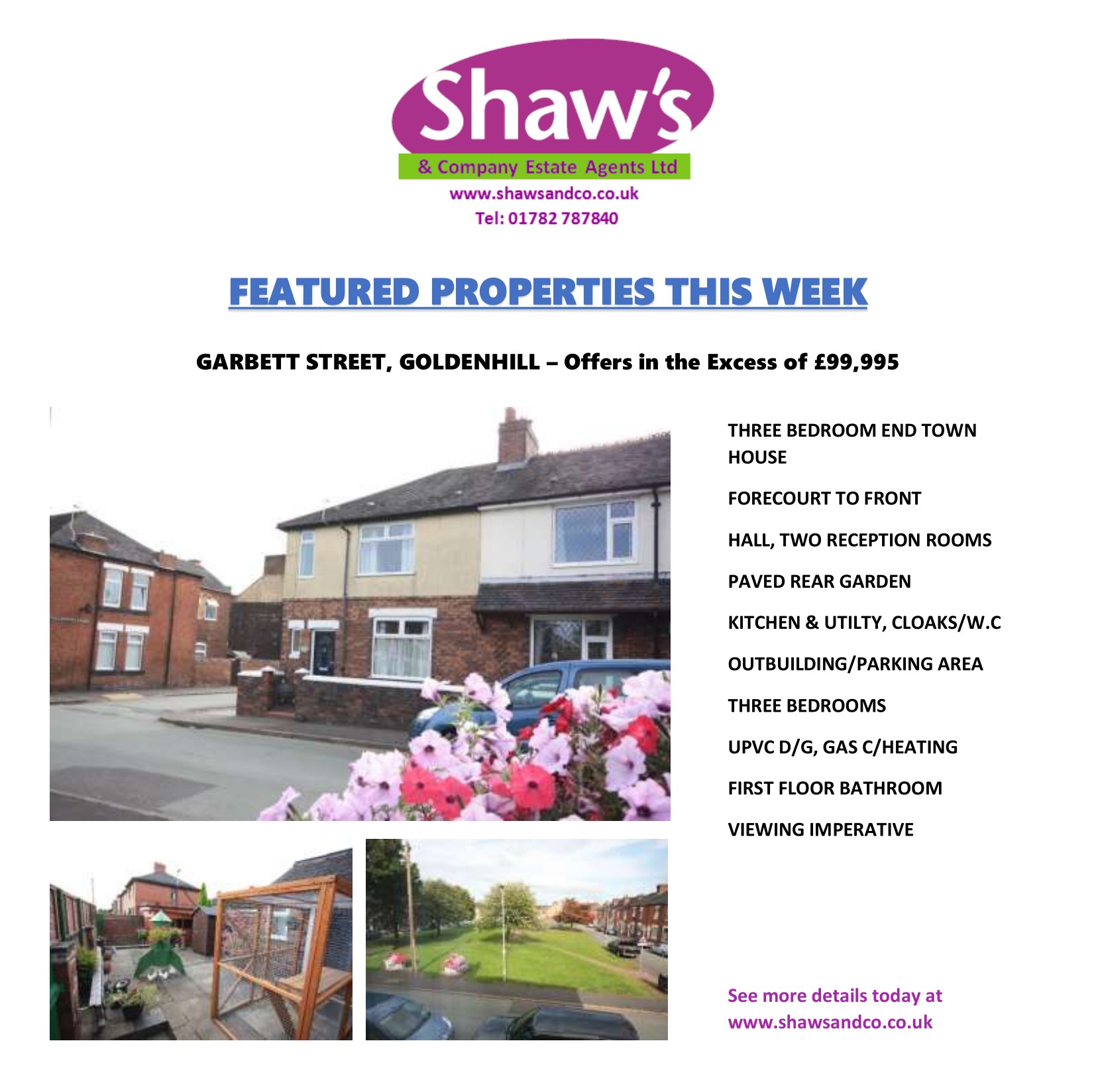 NEW & FEATURED PROPERTIES OF THE WEEK!