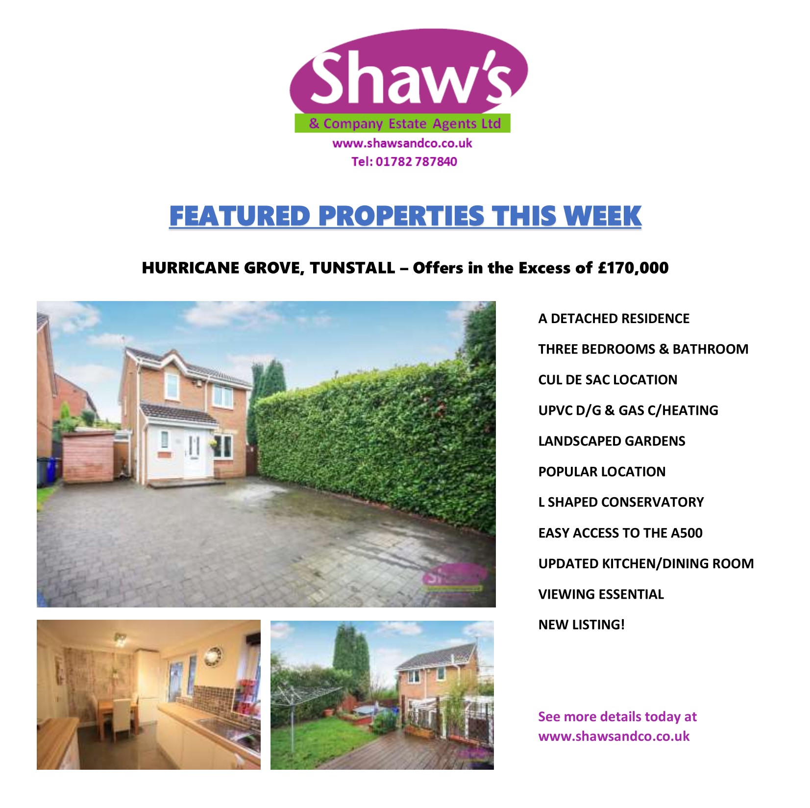 NEW & FEATURED PROPERTIES OF THE WEEK!