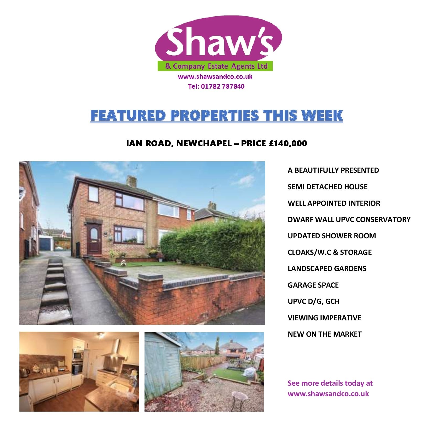 NEW & FEATURED PROPERTIES OF THE WEEK!