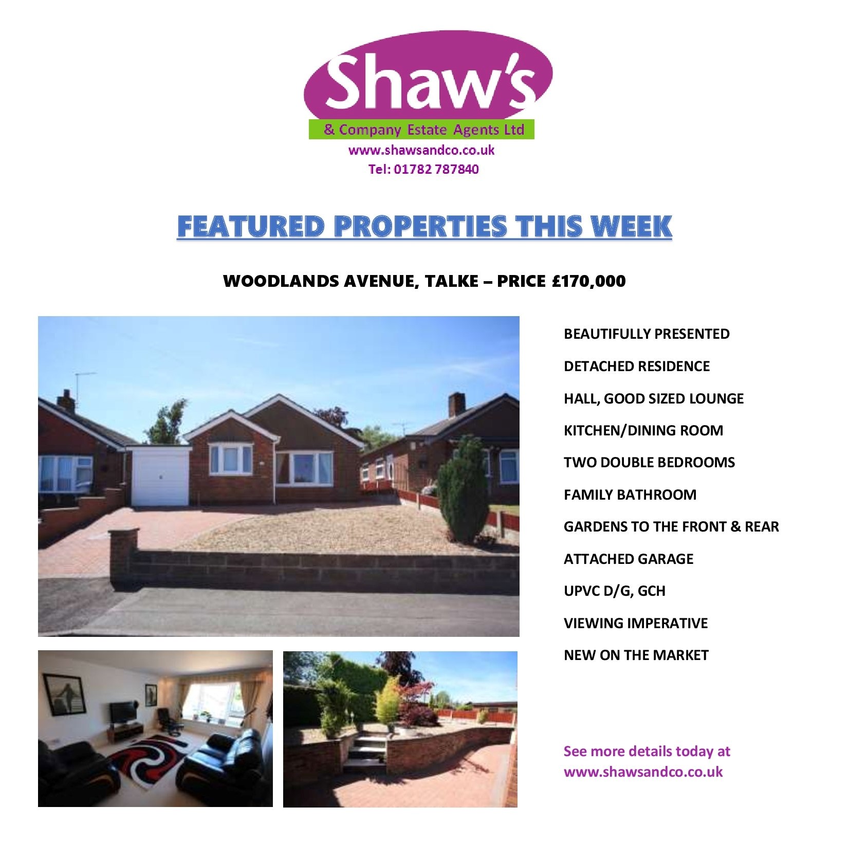 NEW & FEATURED PROPERTIES OF THE WEEK!