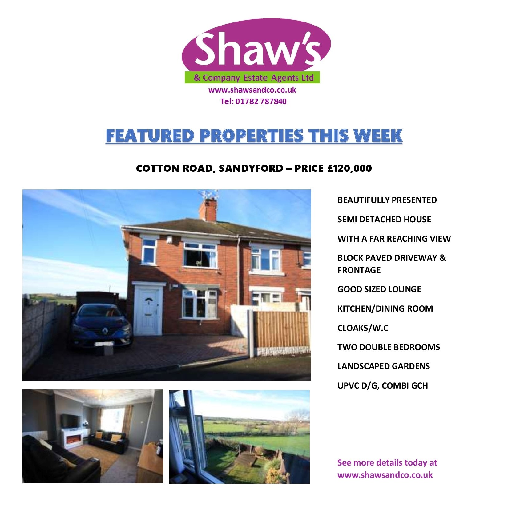 FEATURED PROPERTIES OF THE WEEK!