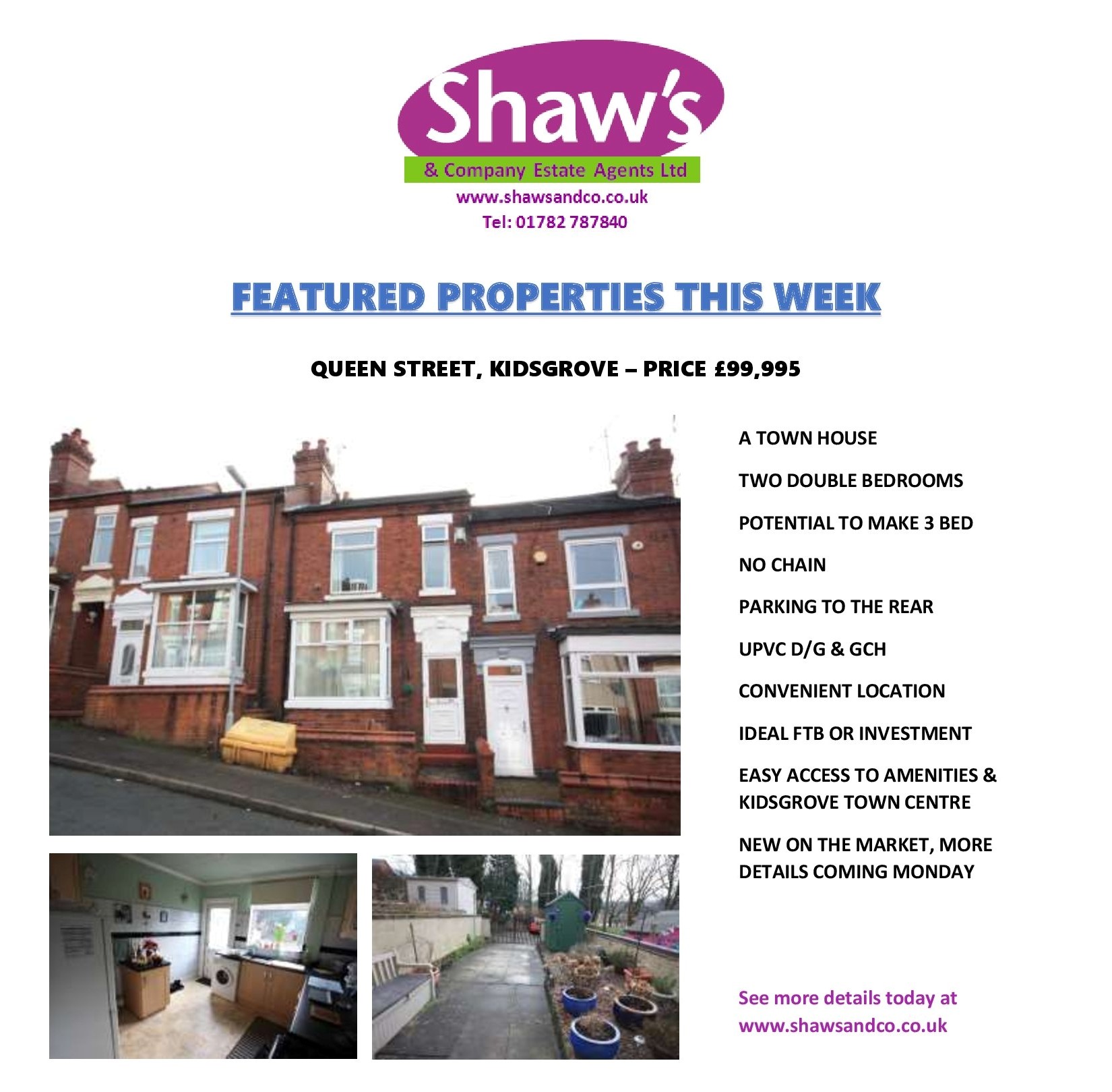 NEW PROPERTIES OF THE WEEK!