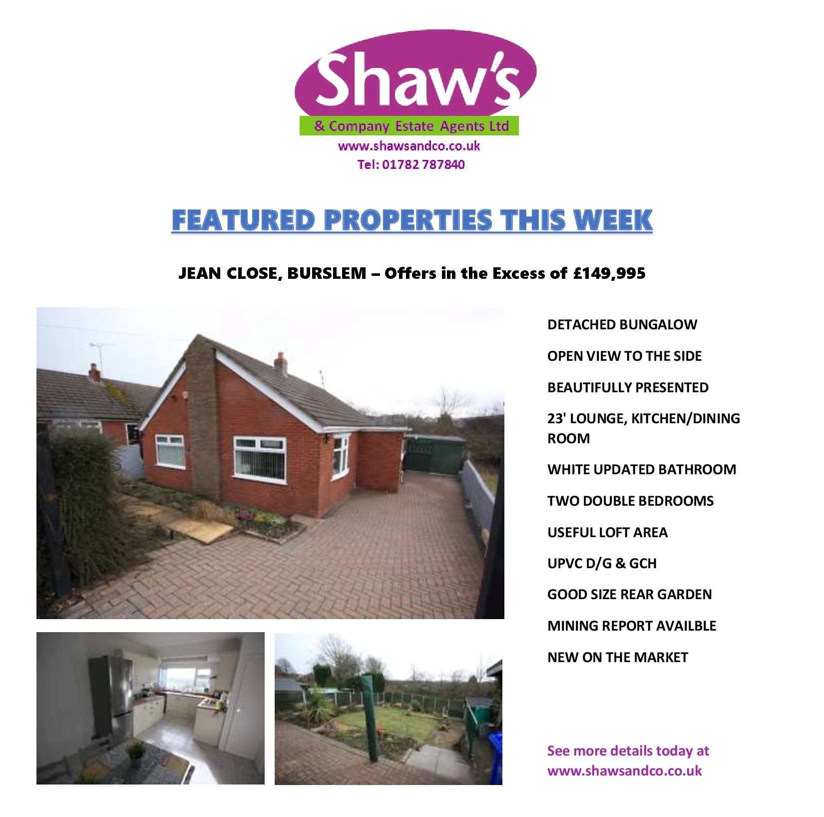 NEW & FEATURED PROPERTIES OF THE WEEK!