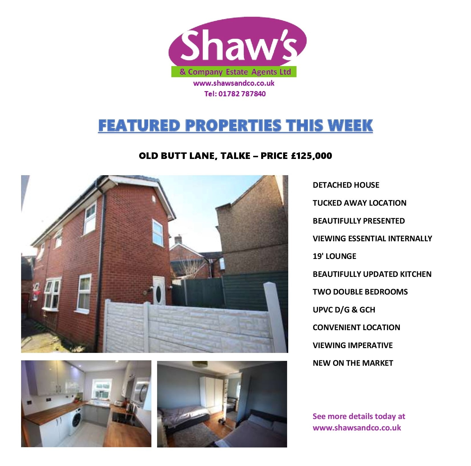 NEW & FEATURED PROPERTIES OF THE WEEK!