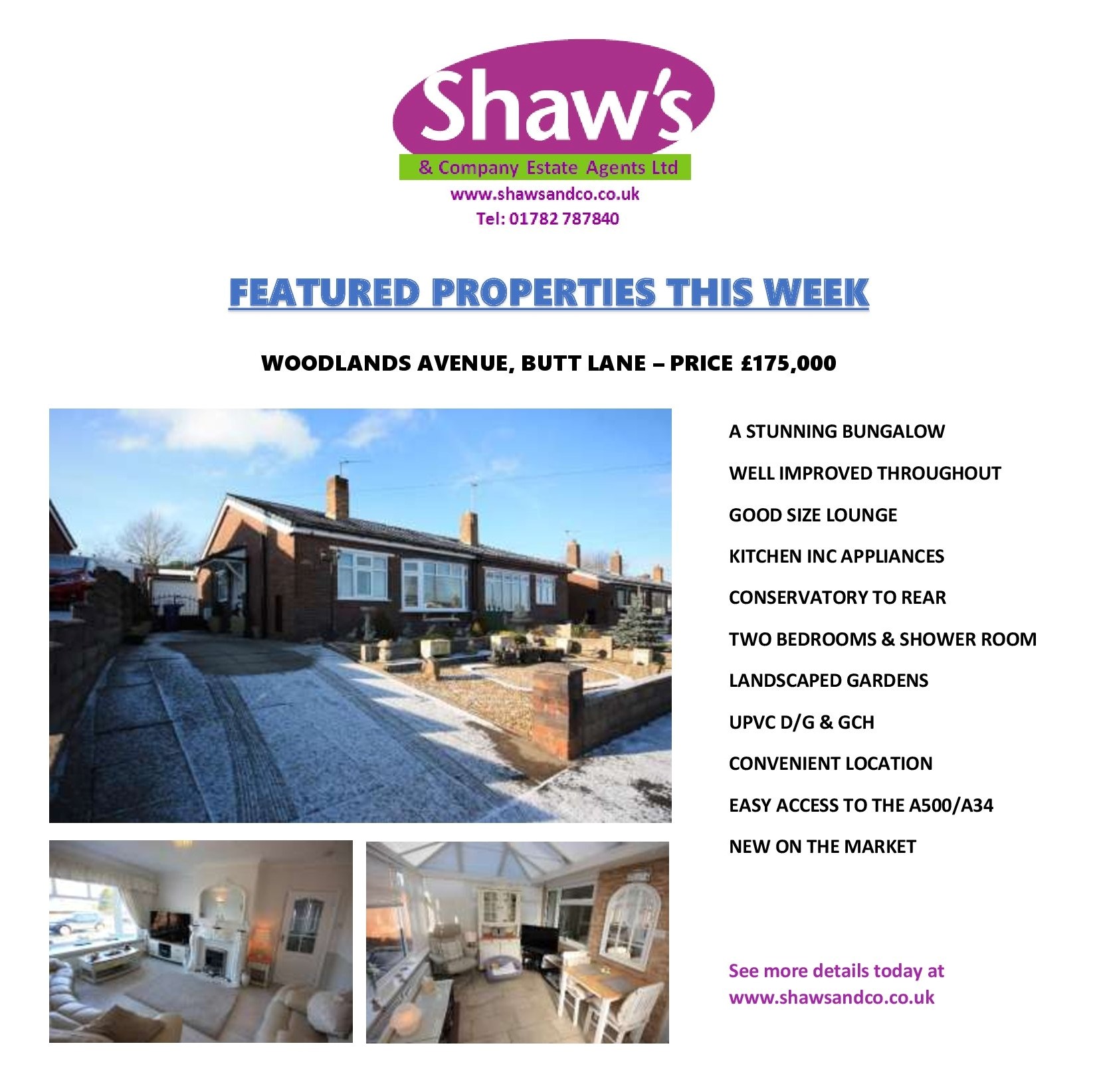 NEW & FEATURED PROPERTIES OF THE WEEK!