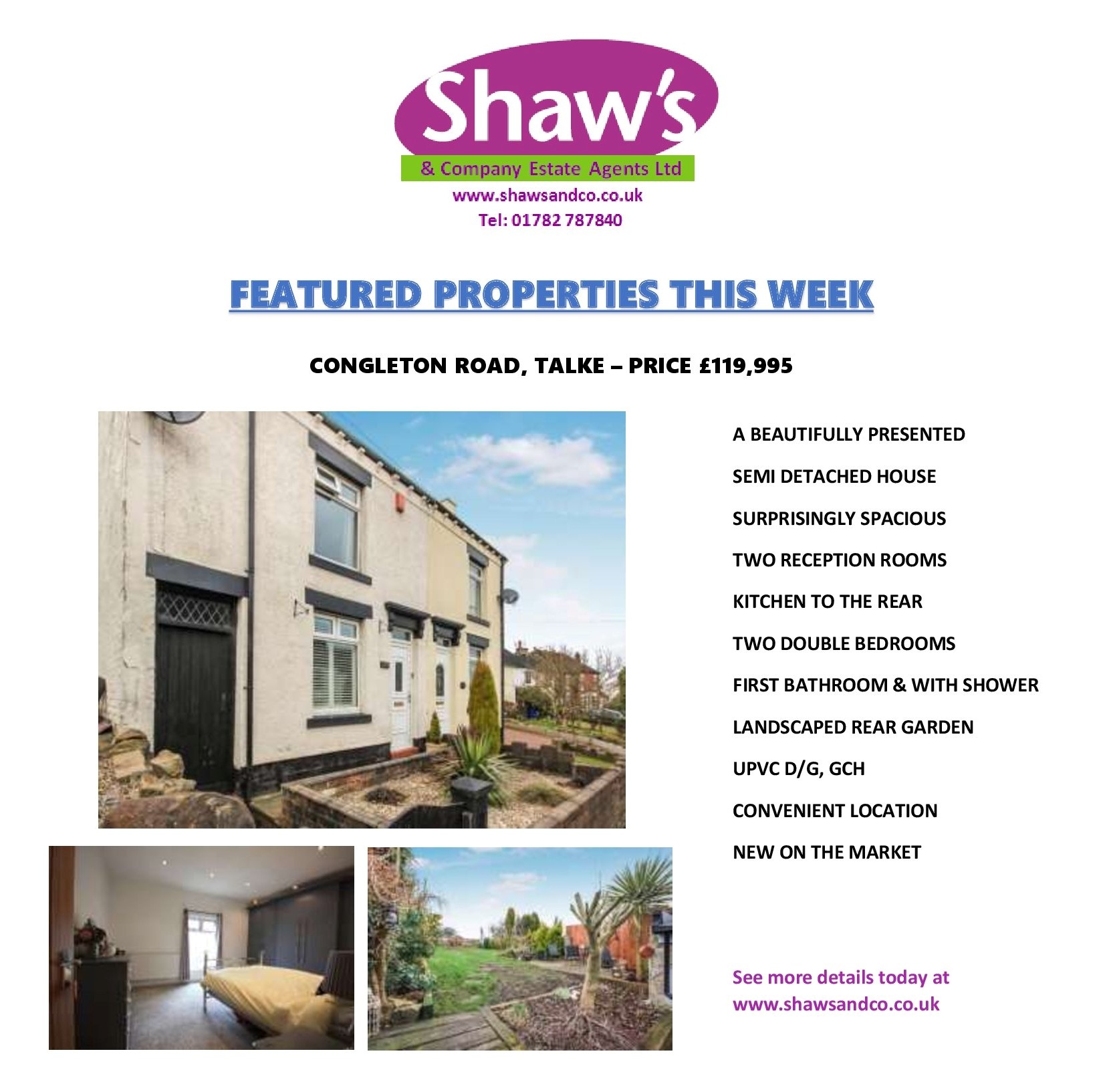 NEW & FEATURED PROPERTIES OF THE WEEK!