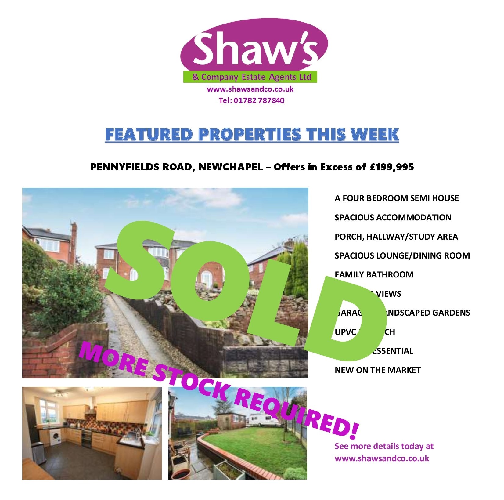 NEW & FEATURED PROPERTIES OF THE WEEK!