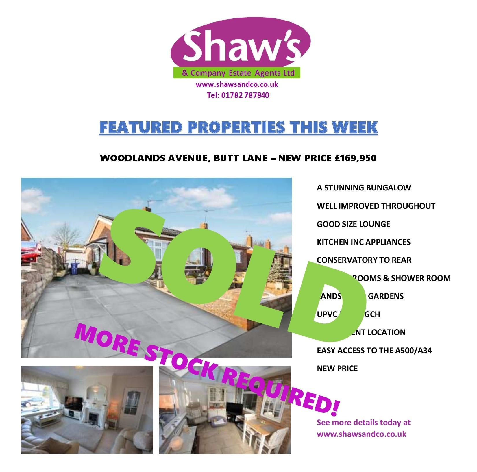 NEW & FEATURED PROPERTIES OF THE WEEK!