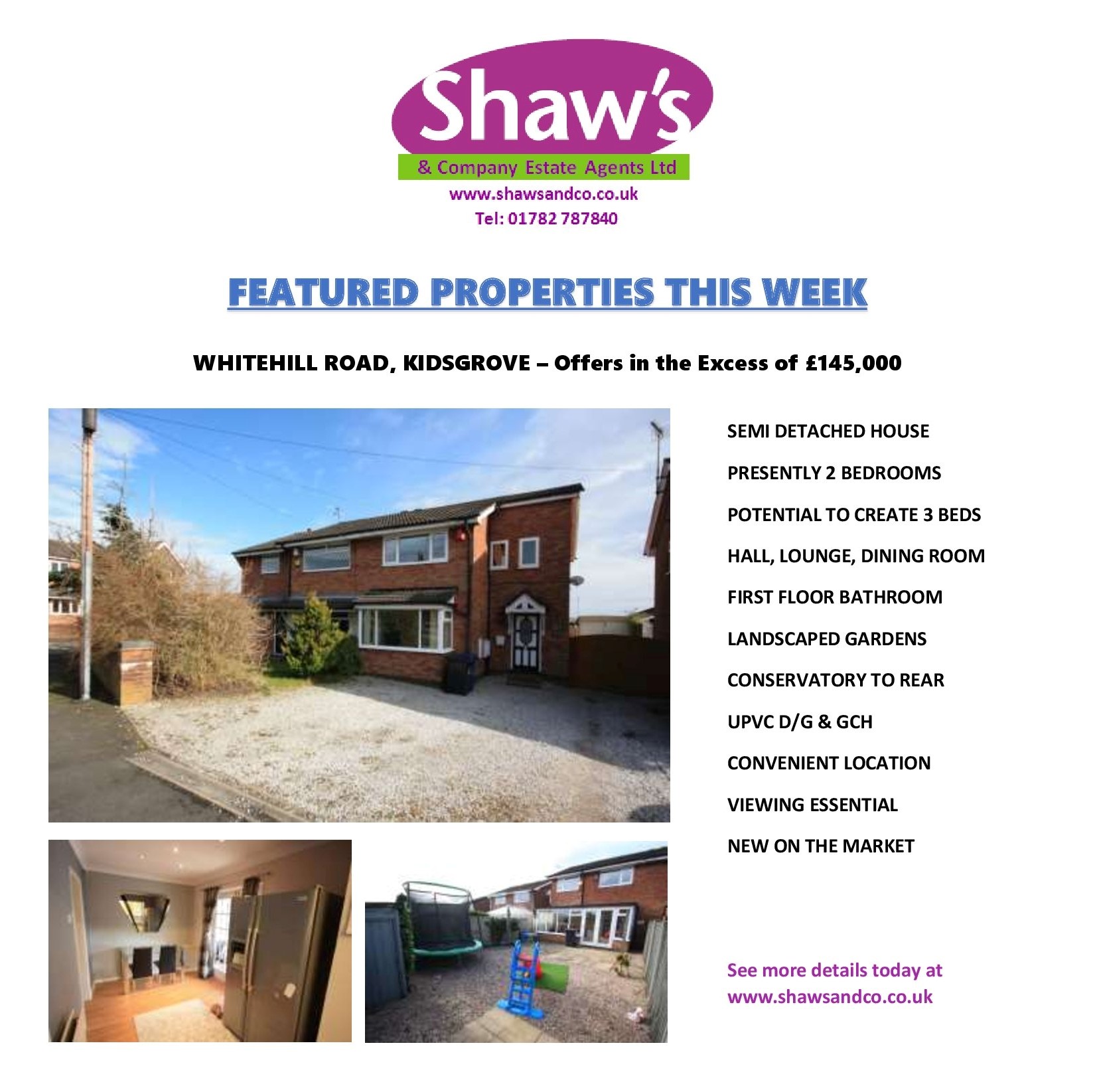 FEATURED PROPERTIES OF THE WEEK!