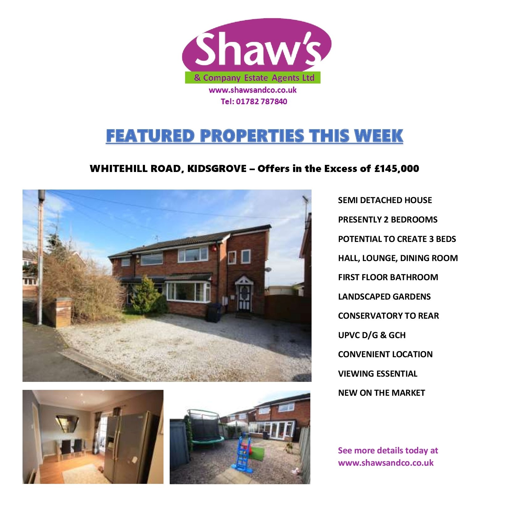 FEATURED PROPERTIES OF THE WEEK!