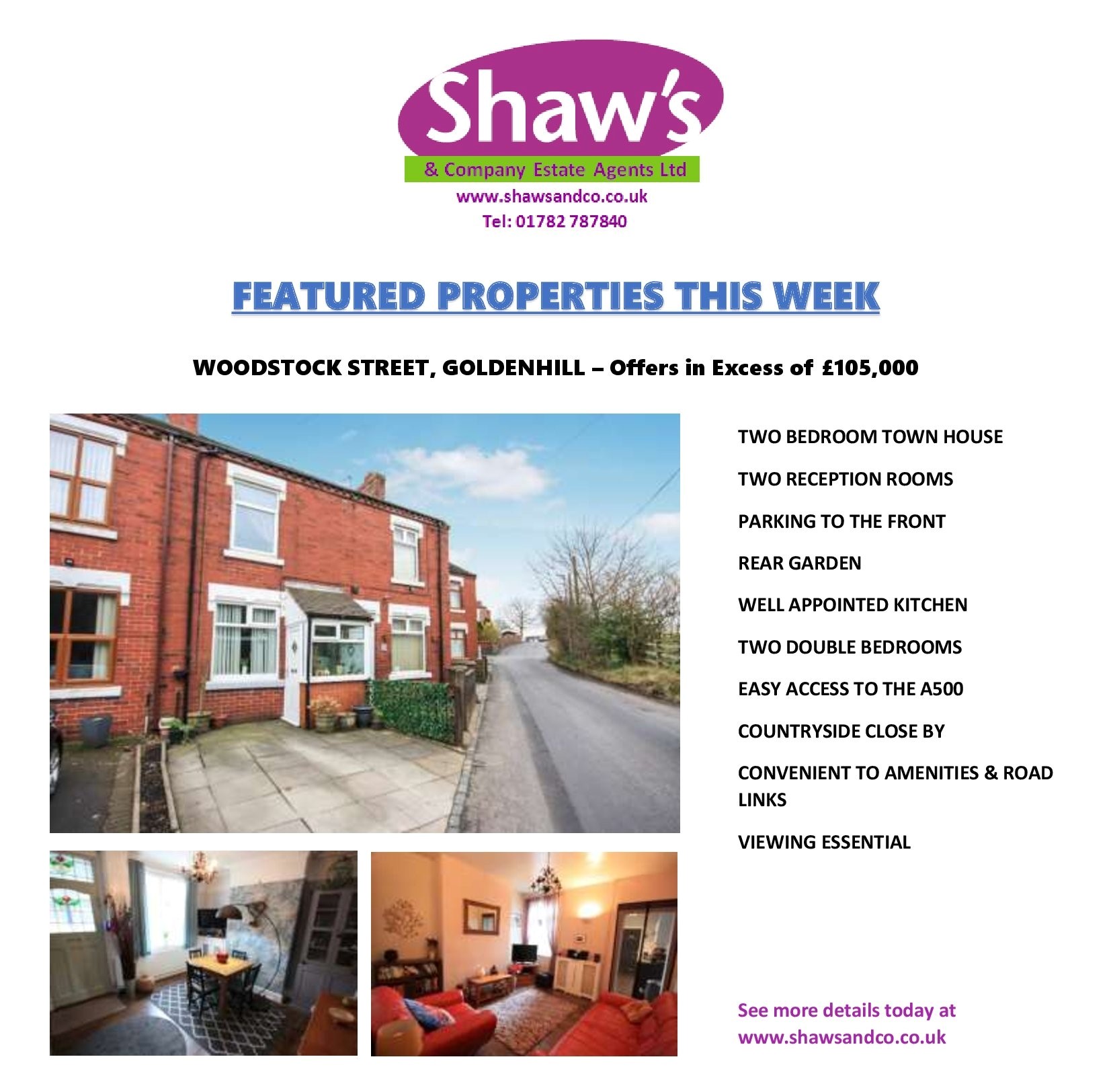 NEW PROPERTIES OF THE WEEK!