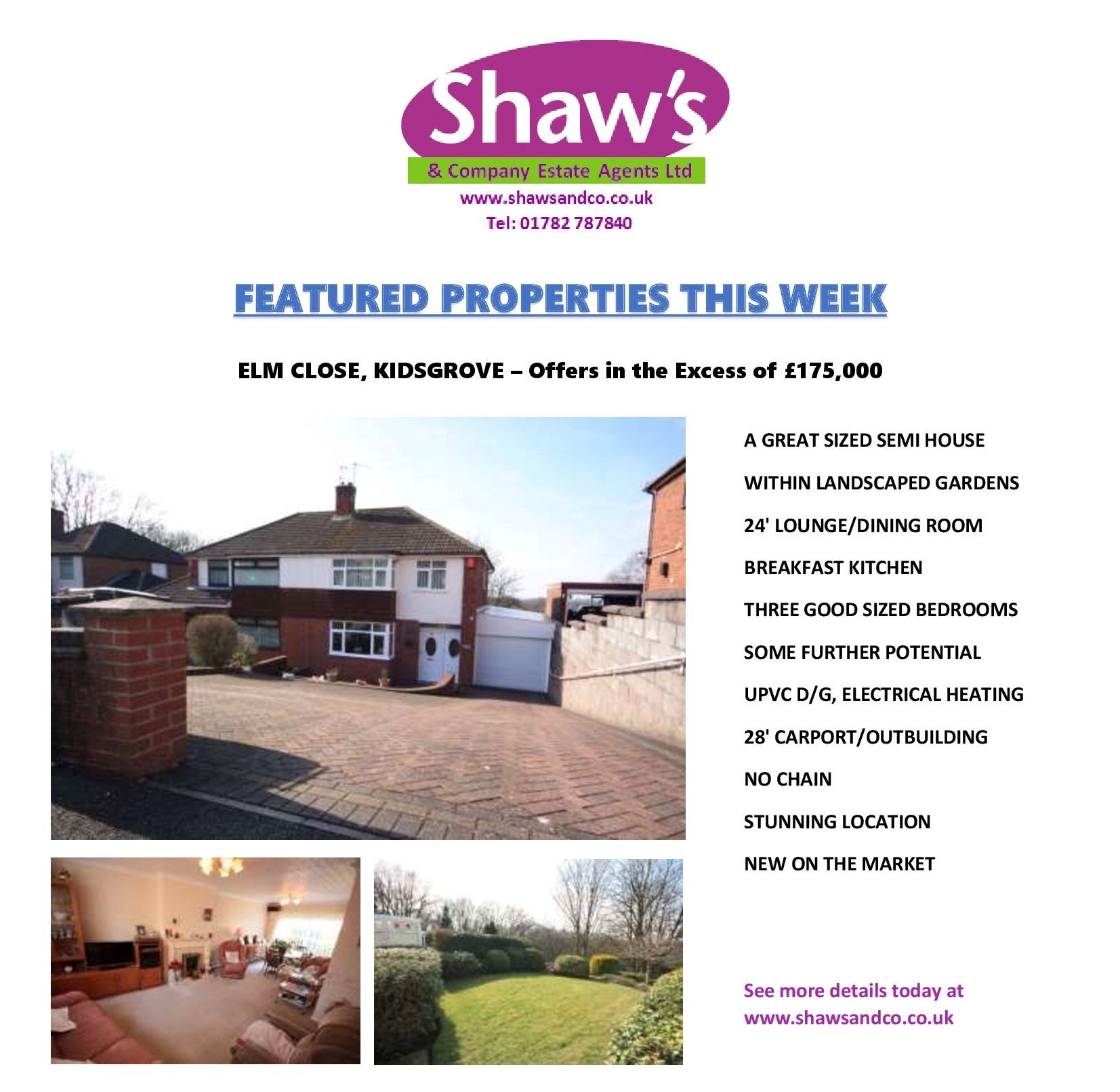 NEW & FEATURED PROPERTIES OF THE WEEK!