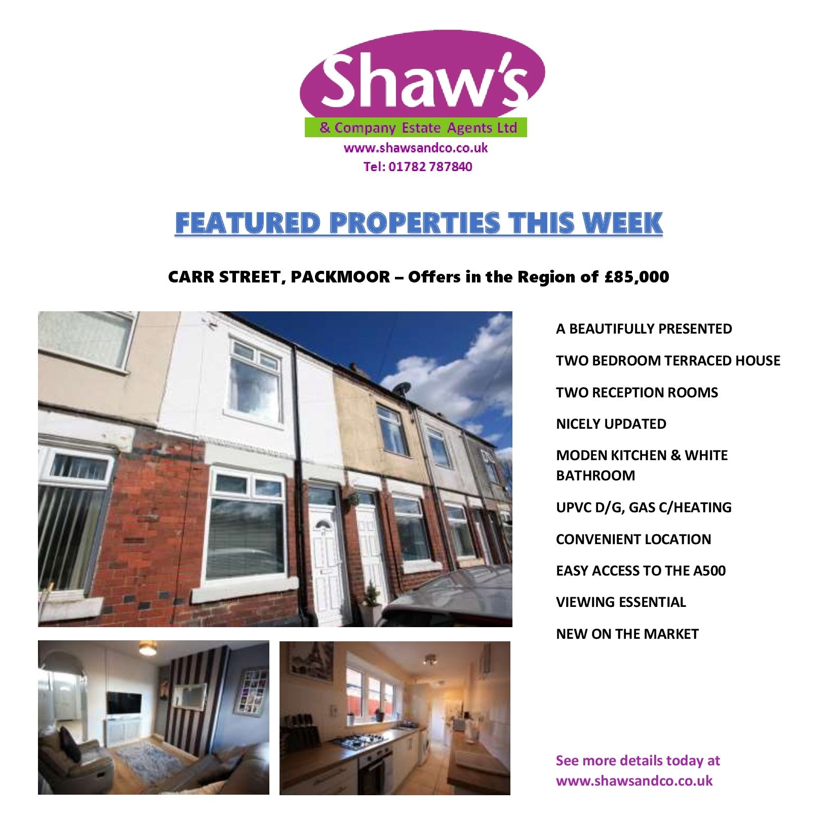 NEW & FEATURED PROPERTIES OF THE WEEK!