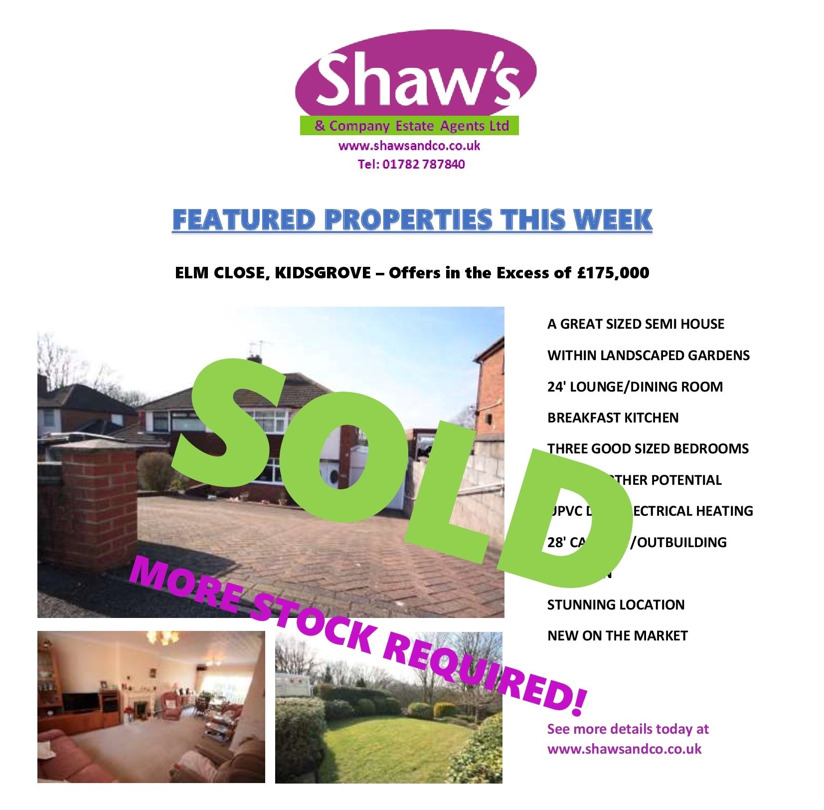 NEW & FEATURED PROPERTIES OF THE WEEK!