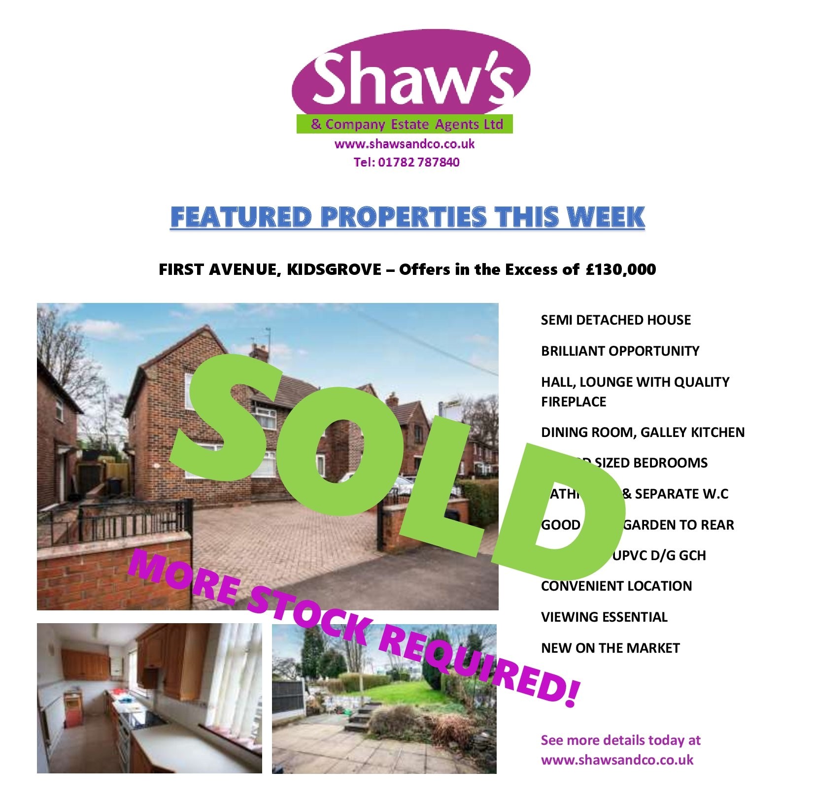 NEW & FEATURED PROPERTIES OF THE WEEK!