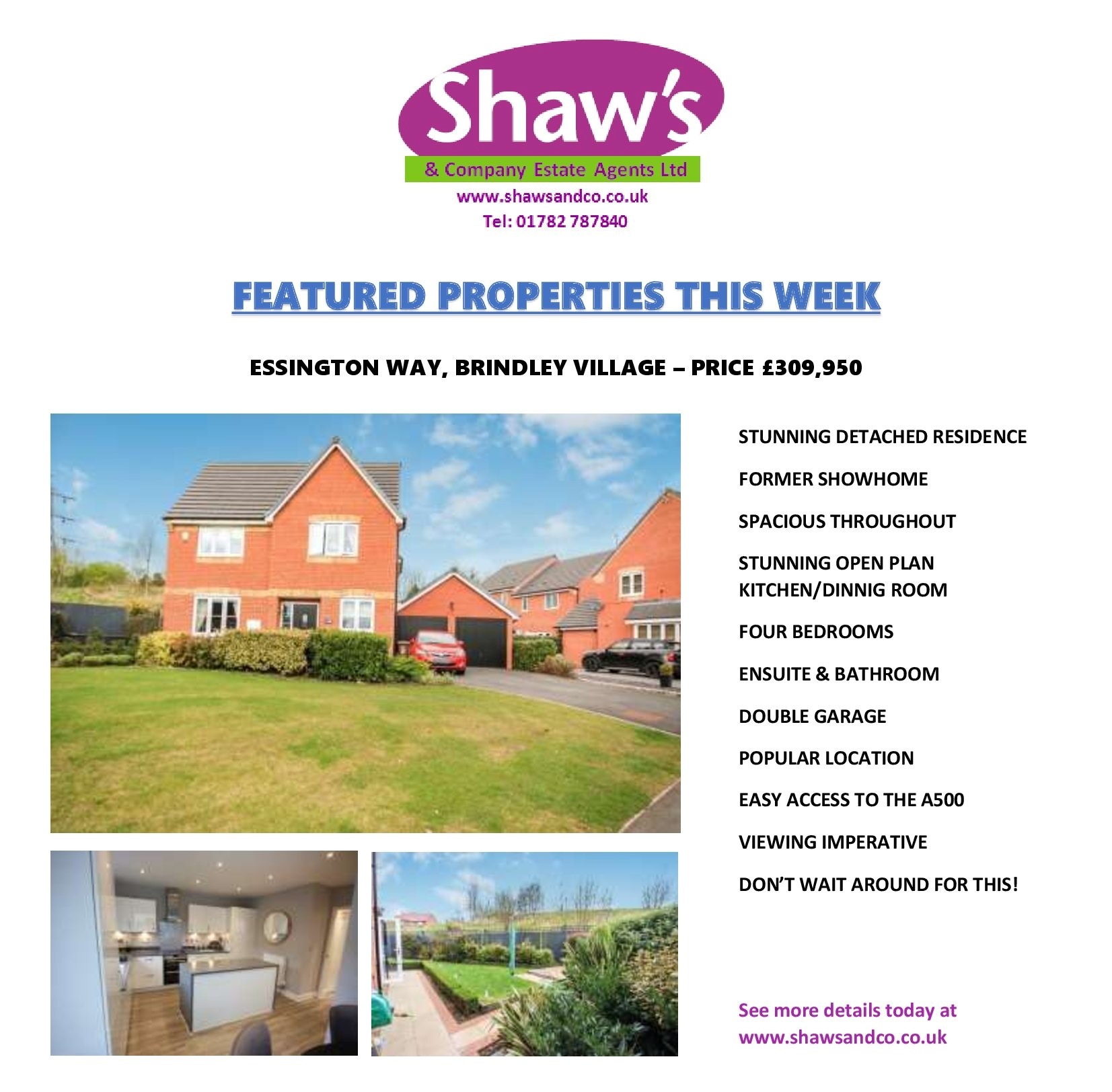 NEW & FEATURED PROPERTIES OF THE WEEK!