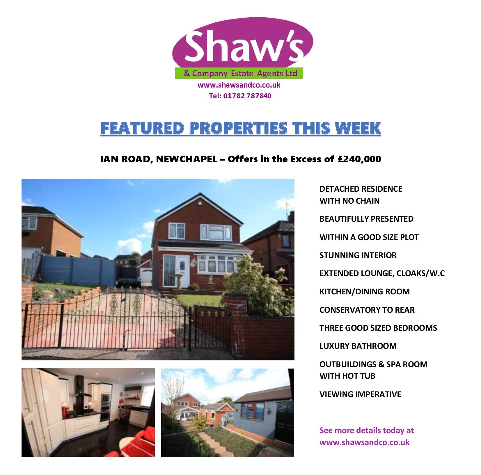 NEW & FEATURED PROPERTIES OF THE WEEK!