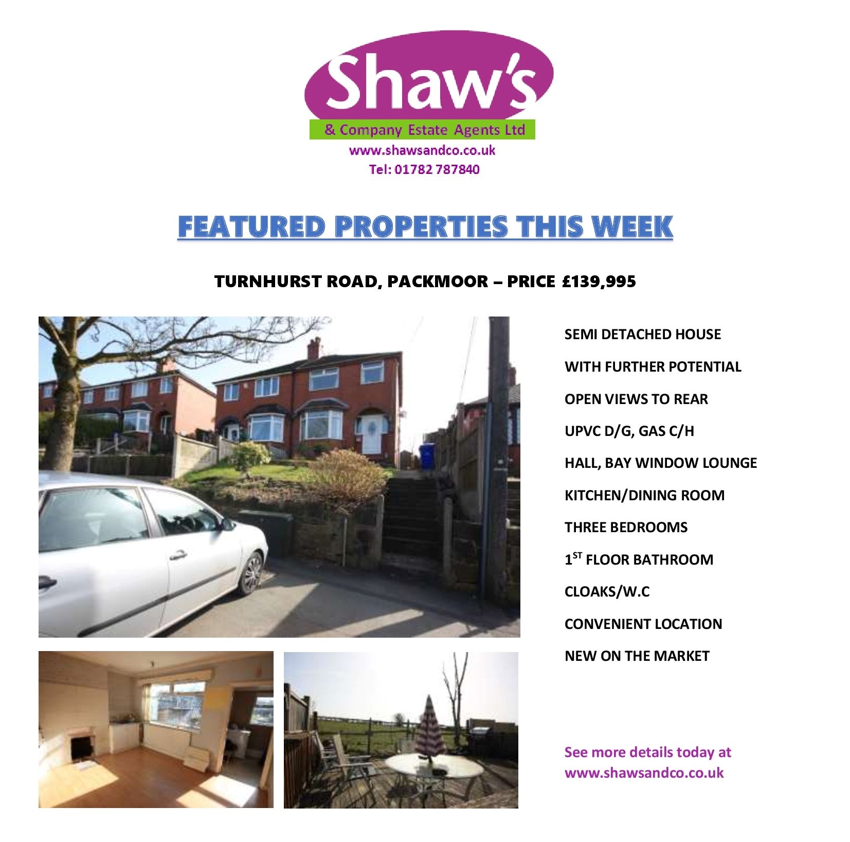 NEW & FEATURED PROPERTIES OF THE WEEK!