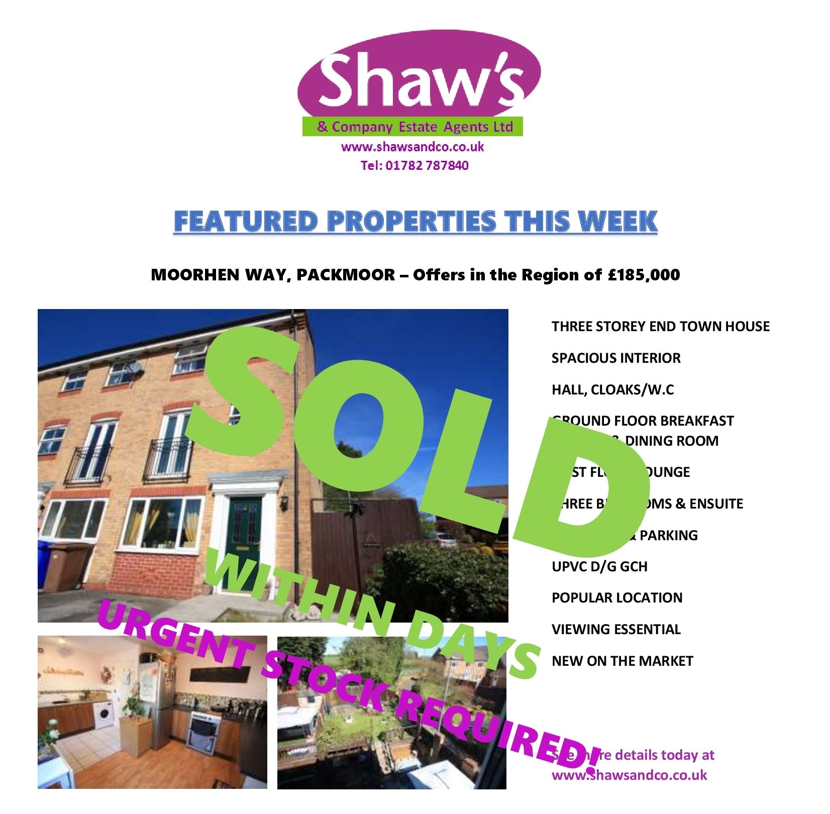 NEW & FEATURED PROPERTIES OF THE WEEK!