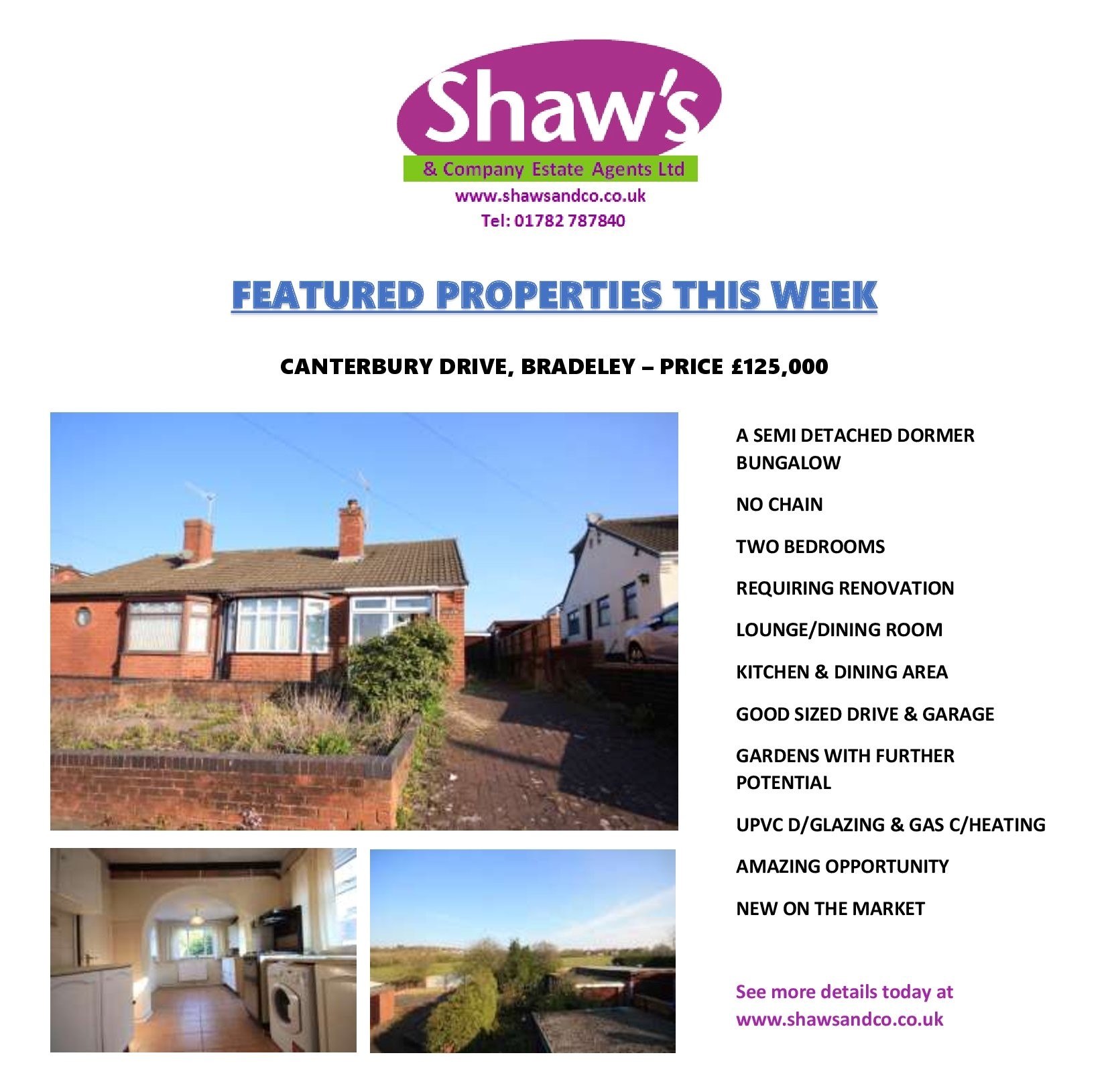 NEW & FEATURED PROPERTIES OF THE WEEK!