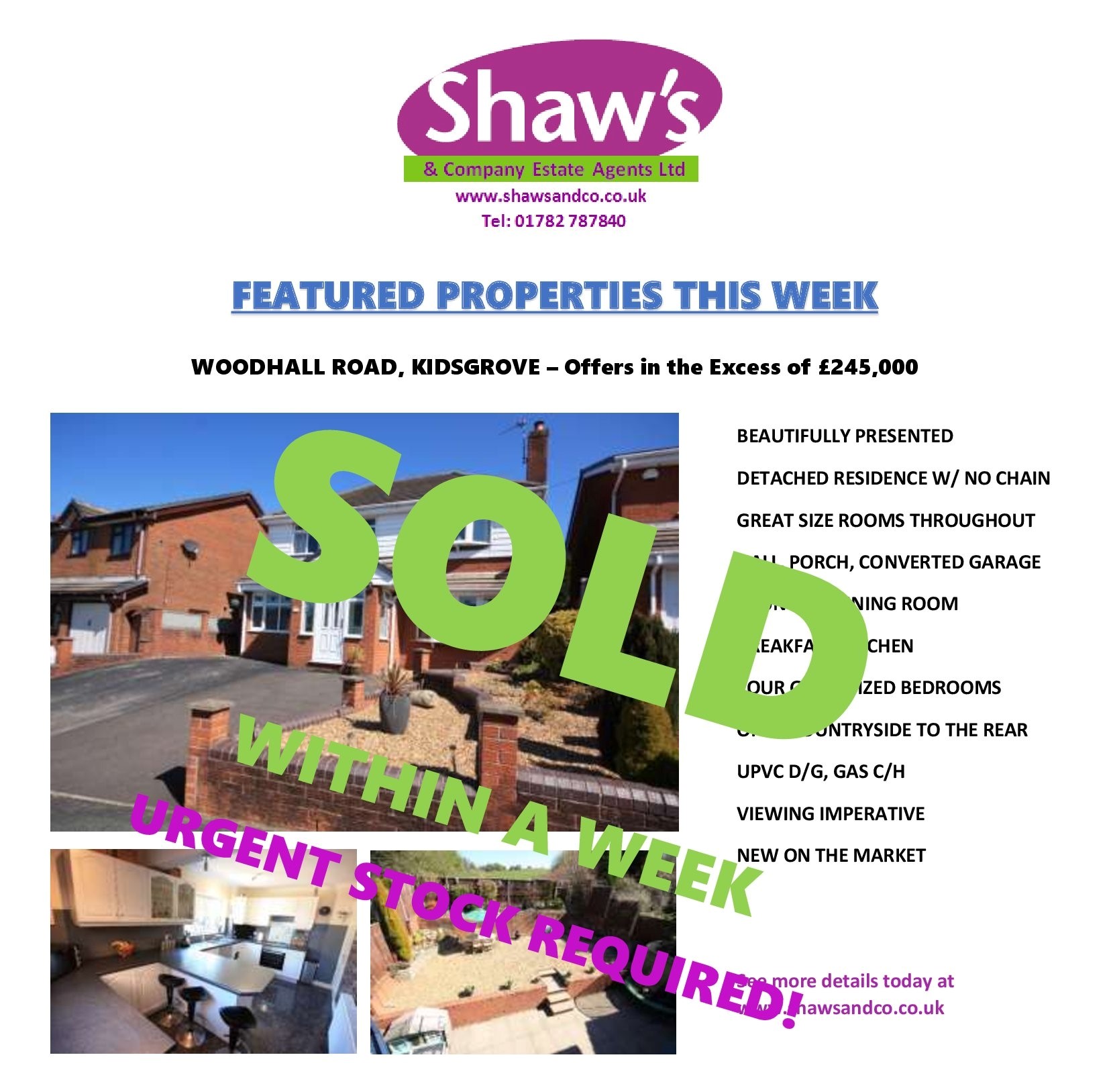 NEW & FEATURED PROPERTIES OF THE WEEK!