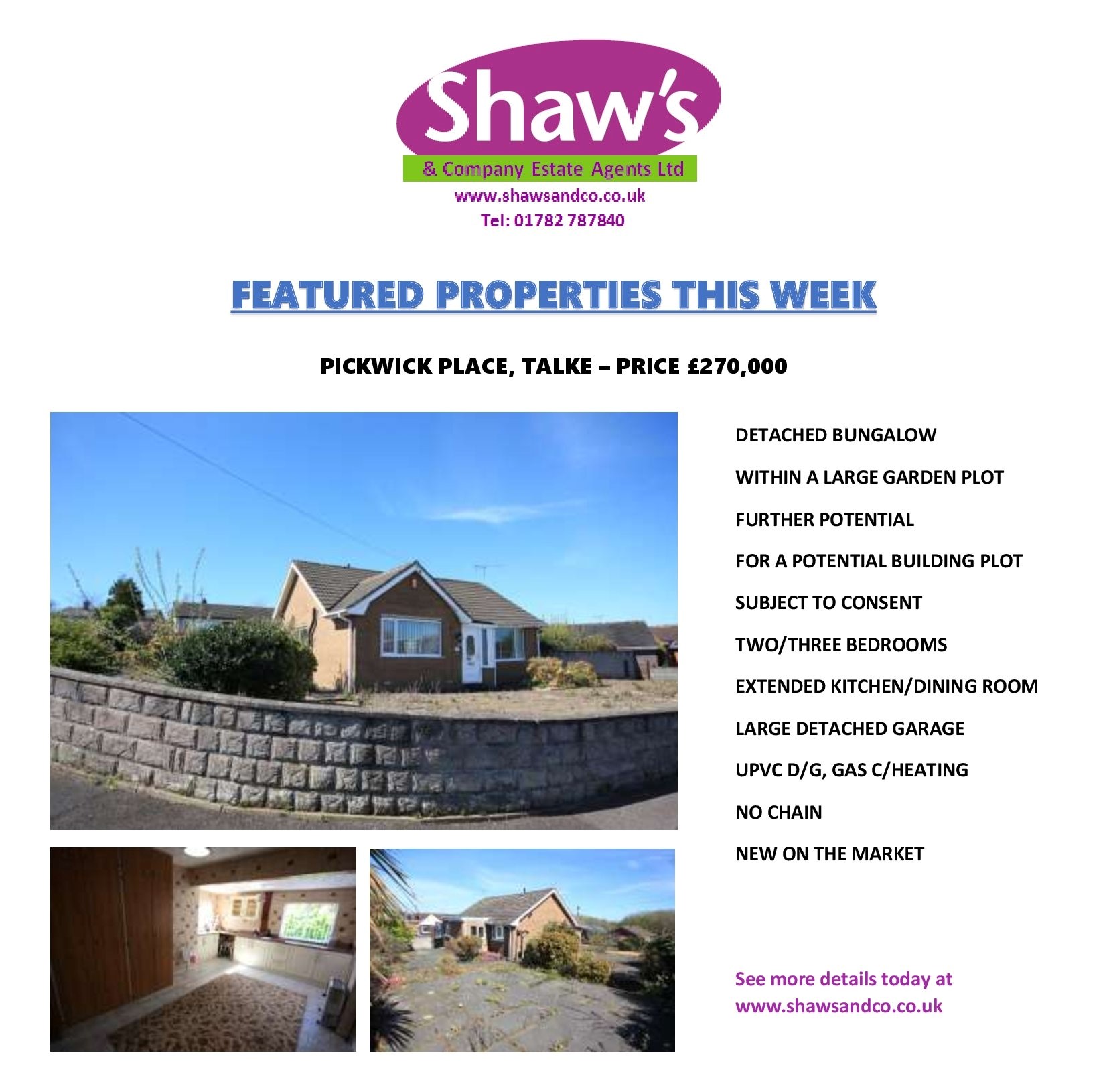 NEW & FEATURED PROPERTIES OF THE WEEK!