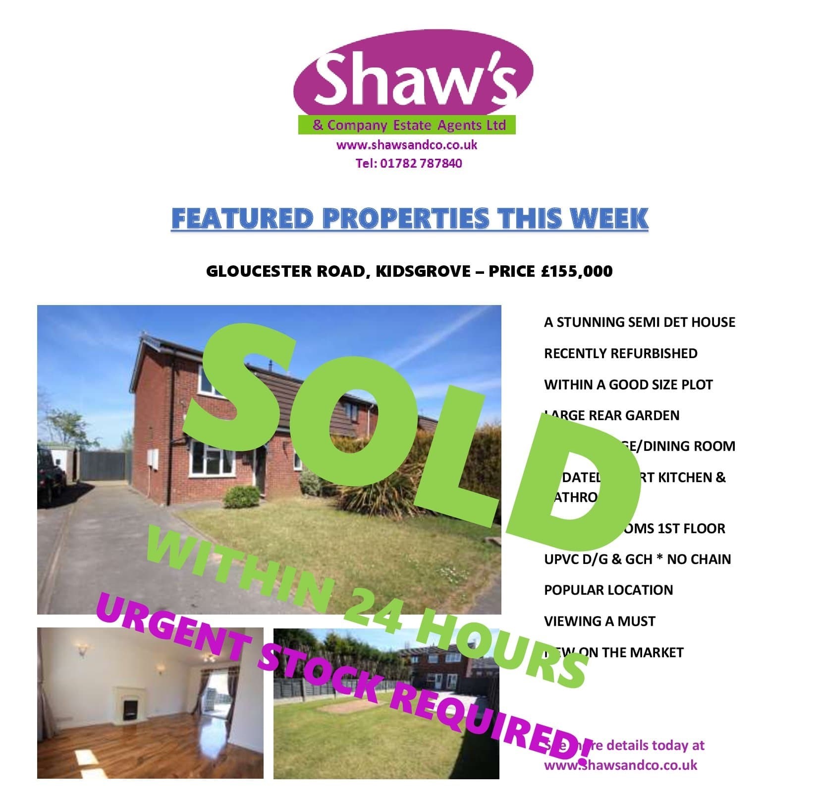 NEW & FEATURED PROPERTIES OF THE WEEK!