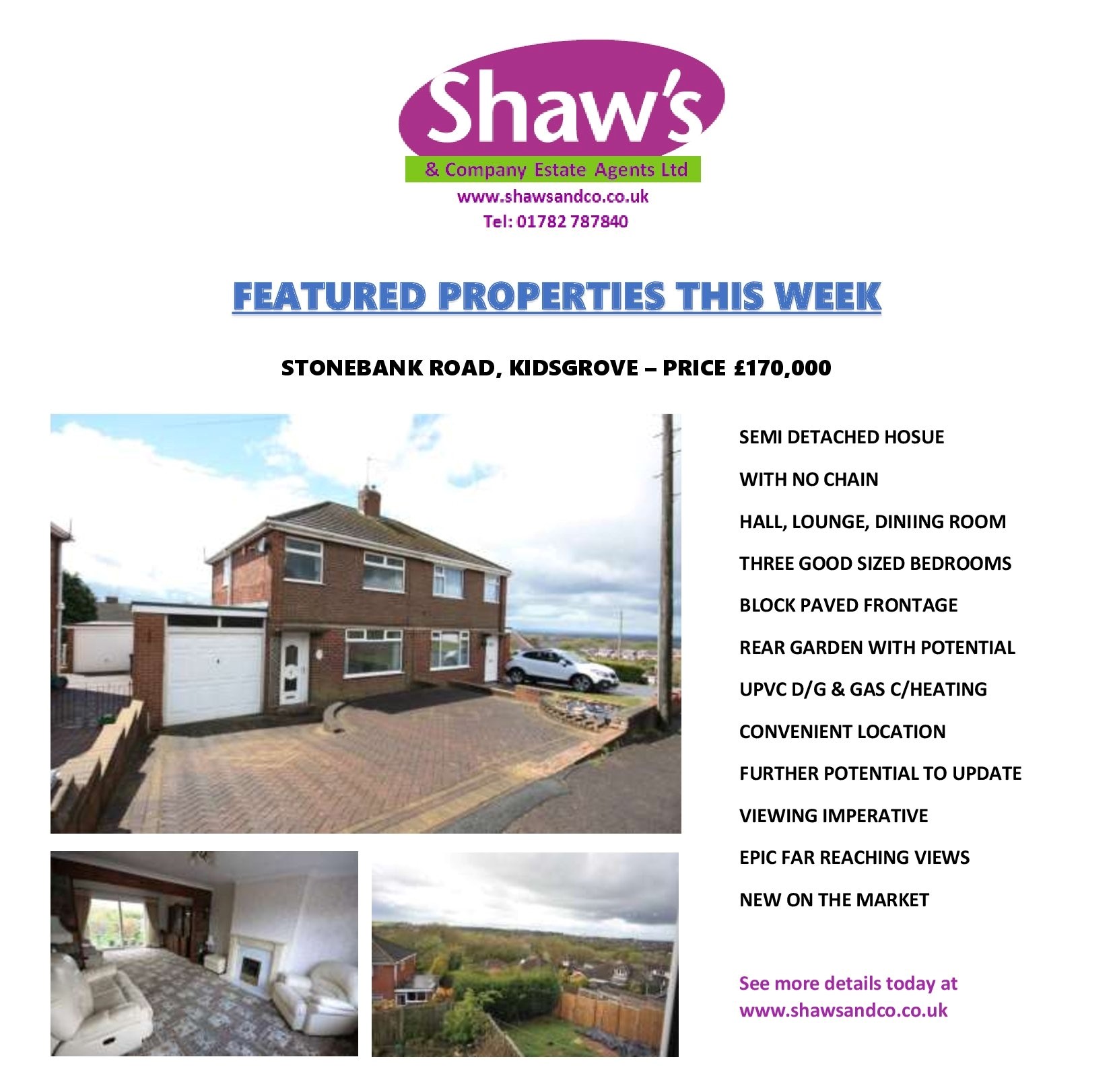 NEW & FEATURED PROPERTIES OF THE WEEK!