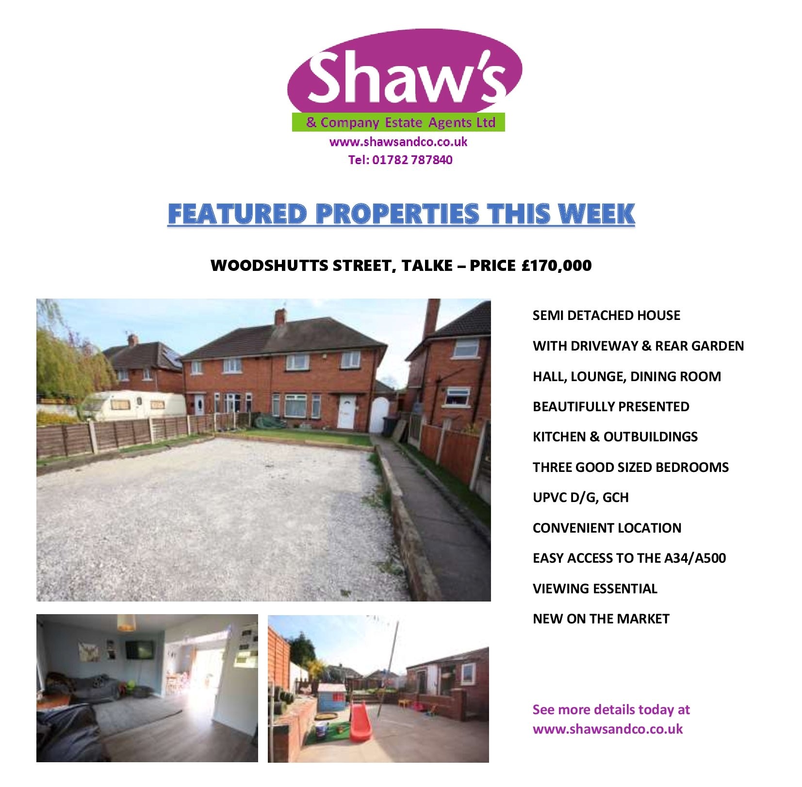 NEW & FEATURED PROPERTIES OF THE WEEK!