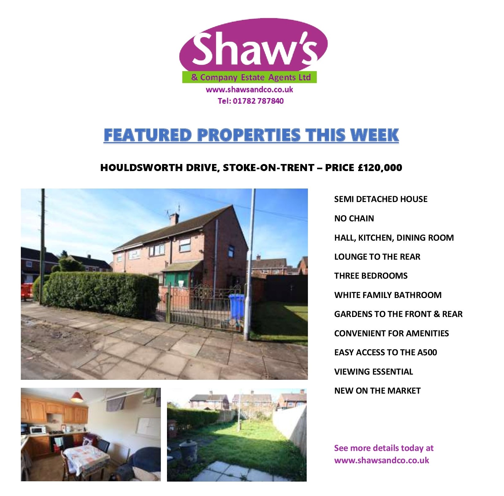 NEW & FEATURED PROPERTIES OF THE WEEK!