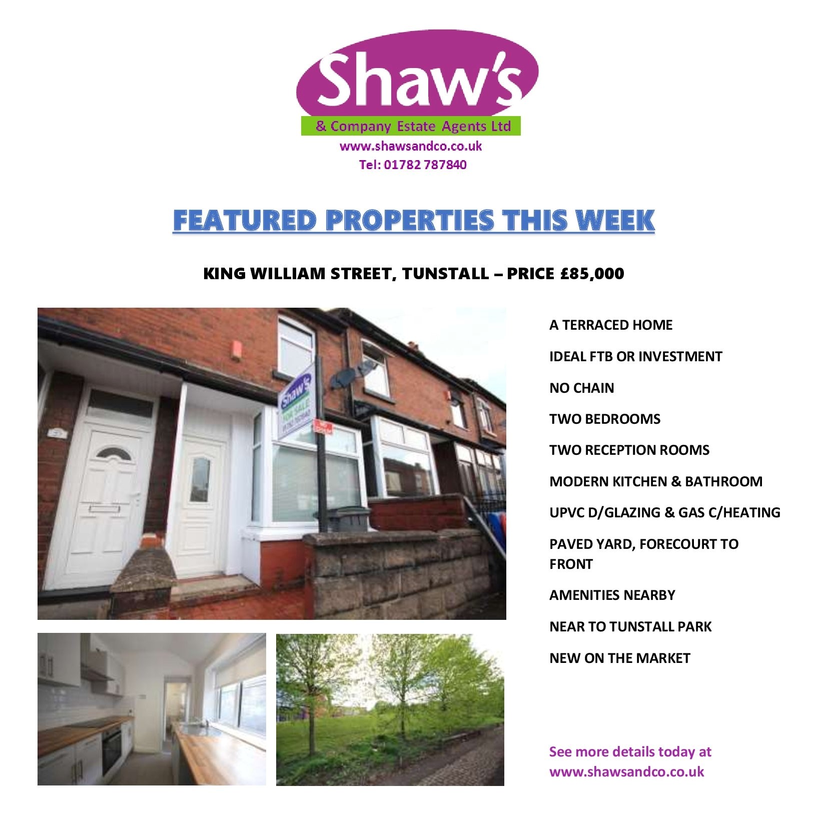 NEW & FEATURED PROPERTIES OF THE WEEK!