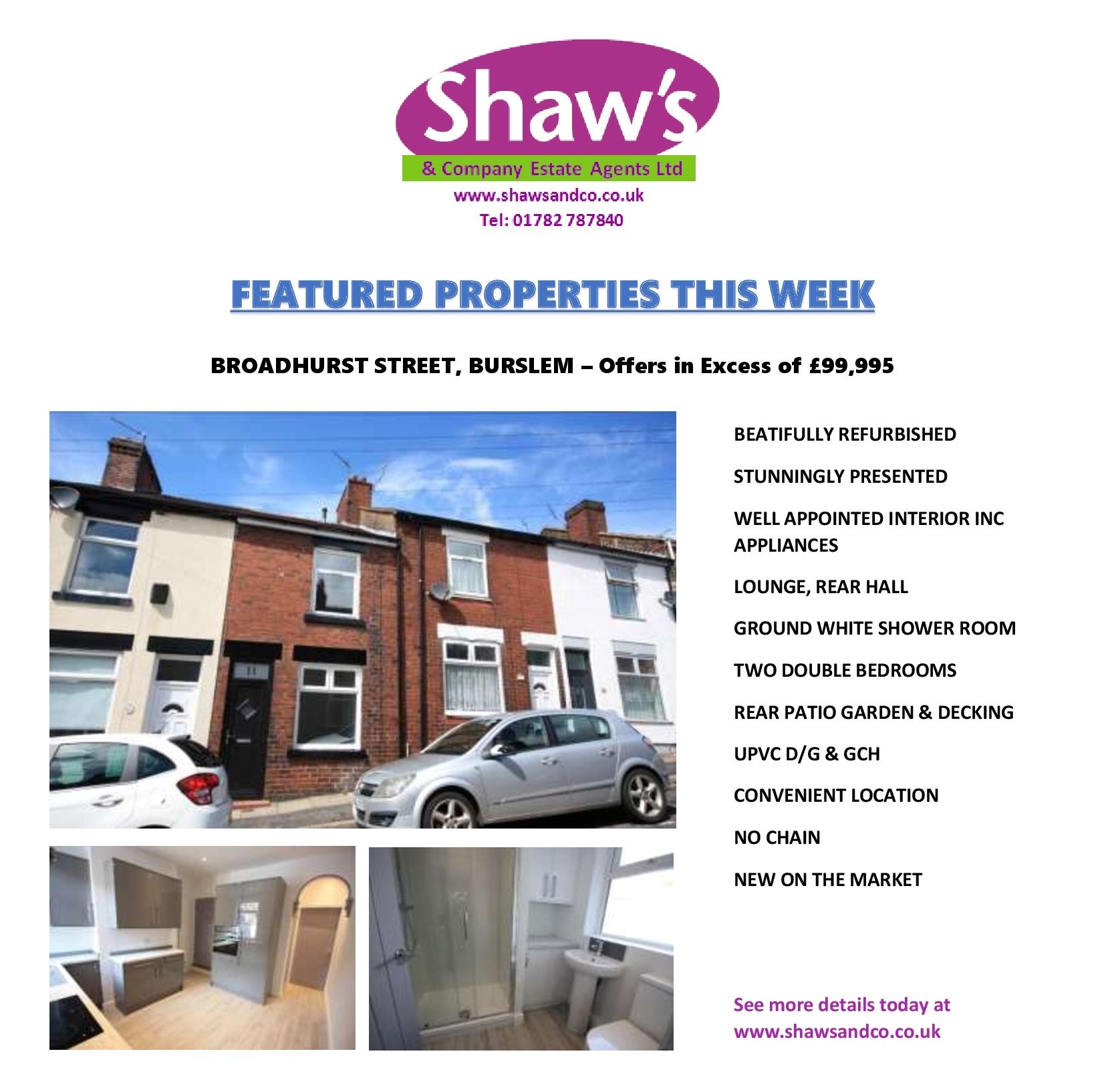 NEW & FEATURED PROPERTIES OF THE WEEK!