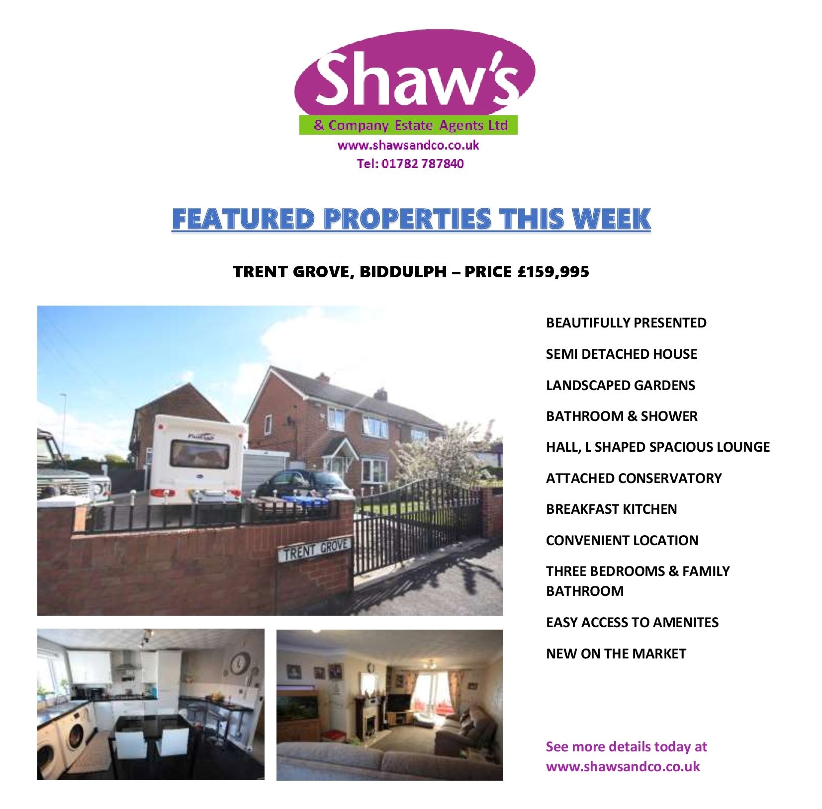 NEW & FEATURED PROPERTIES OF THE WEEK!