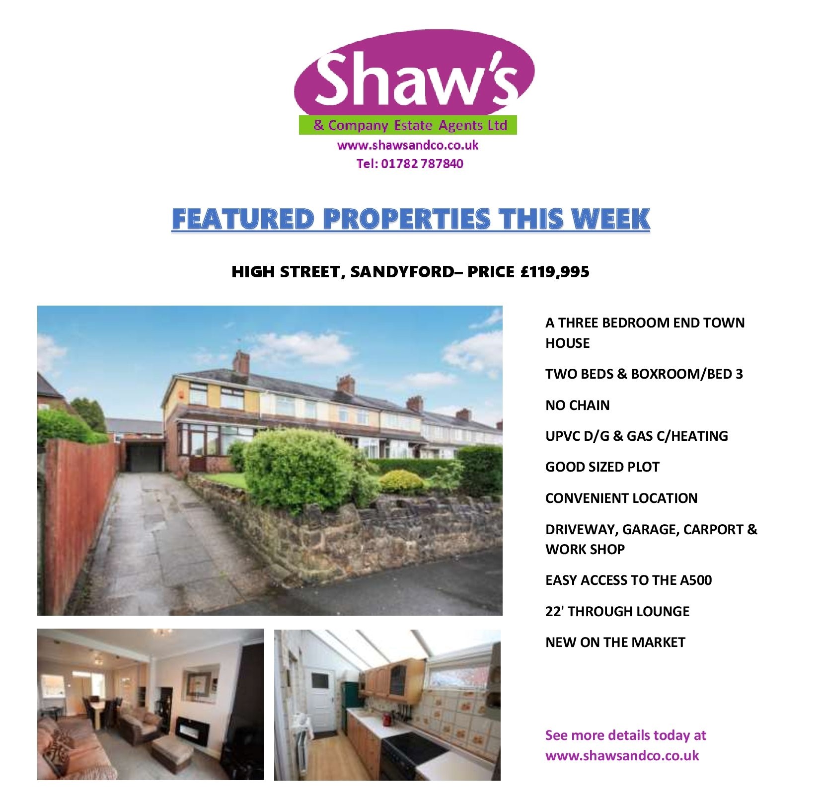 NEW & FEATURED PROPERTIES OF THE WEEK!