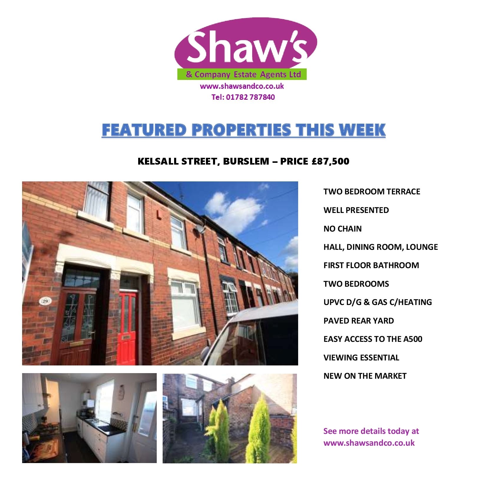 NEW & FEATURED PROPERTIES OF THE WEEK!