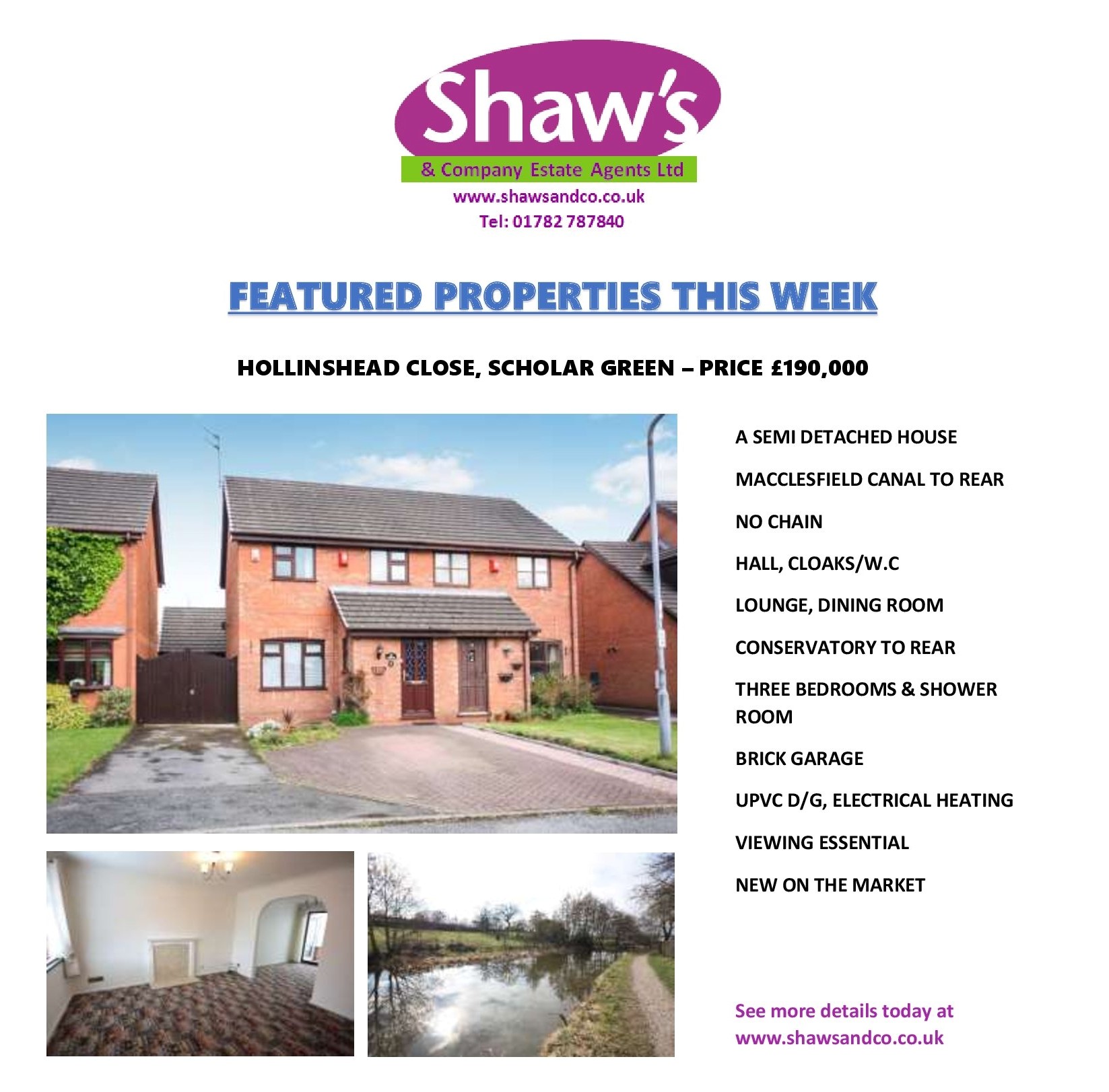 NEW & FEATURED PROPERTIES OF THE WEEK!