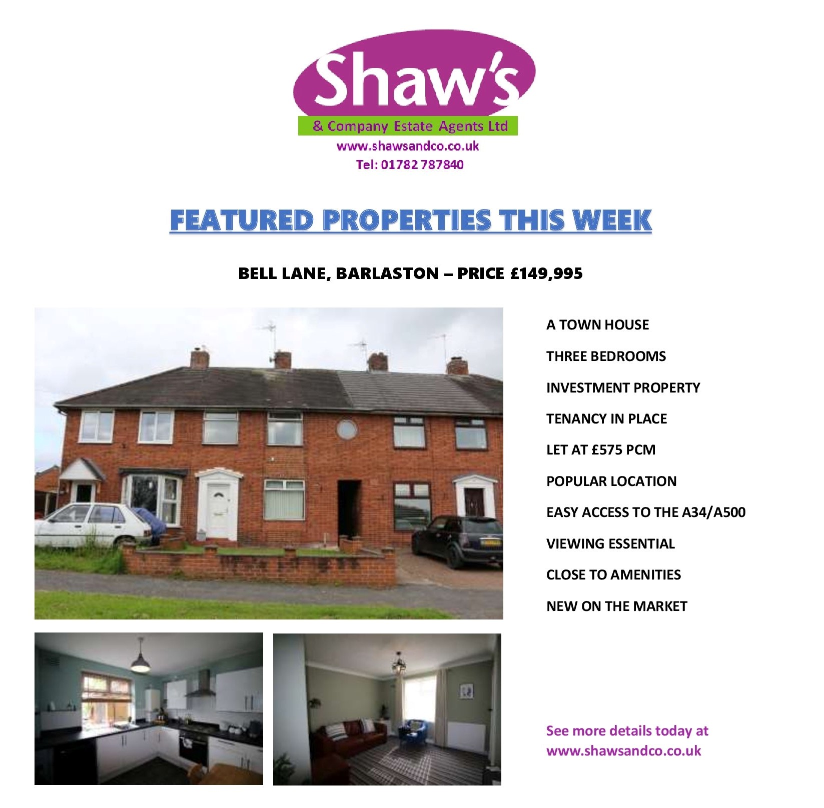 NEW & FEATURED PROPERTIES OF THE WEEK!