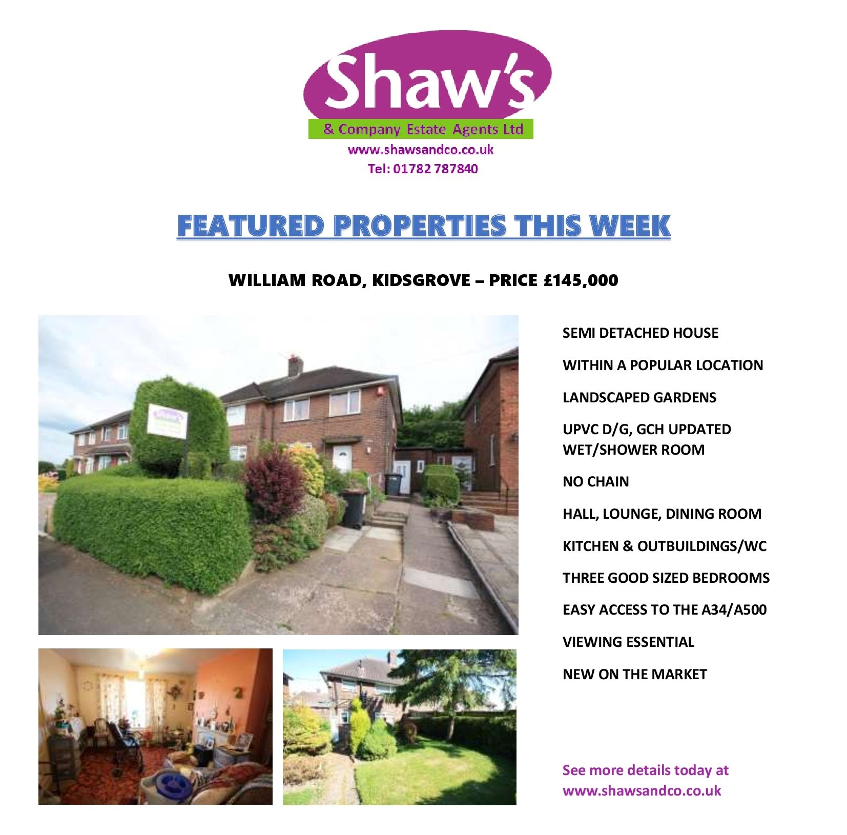 NEW & FEATURED PROPERTIES OF THE WEEK!