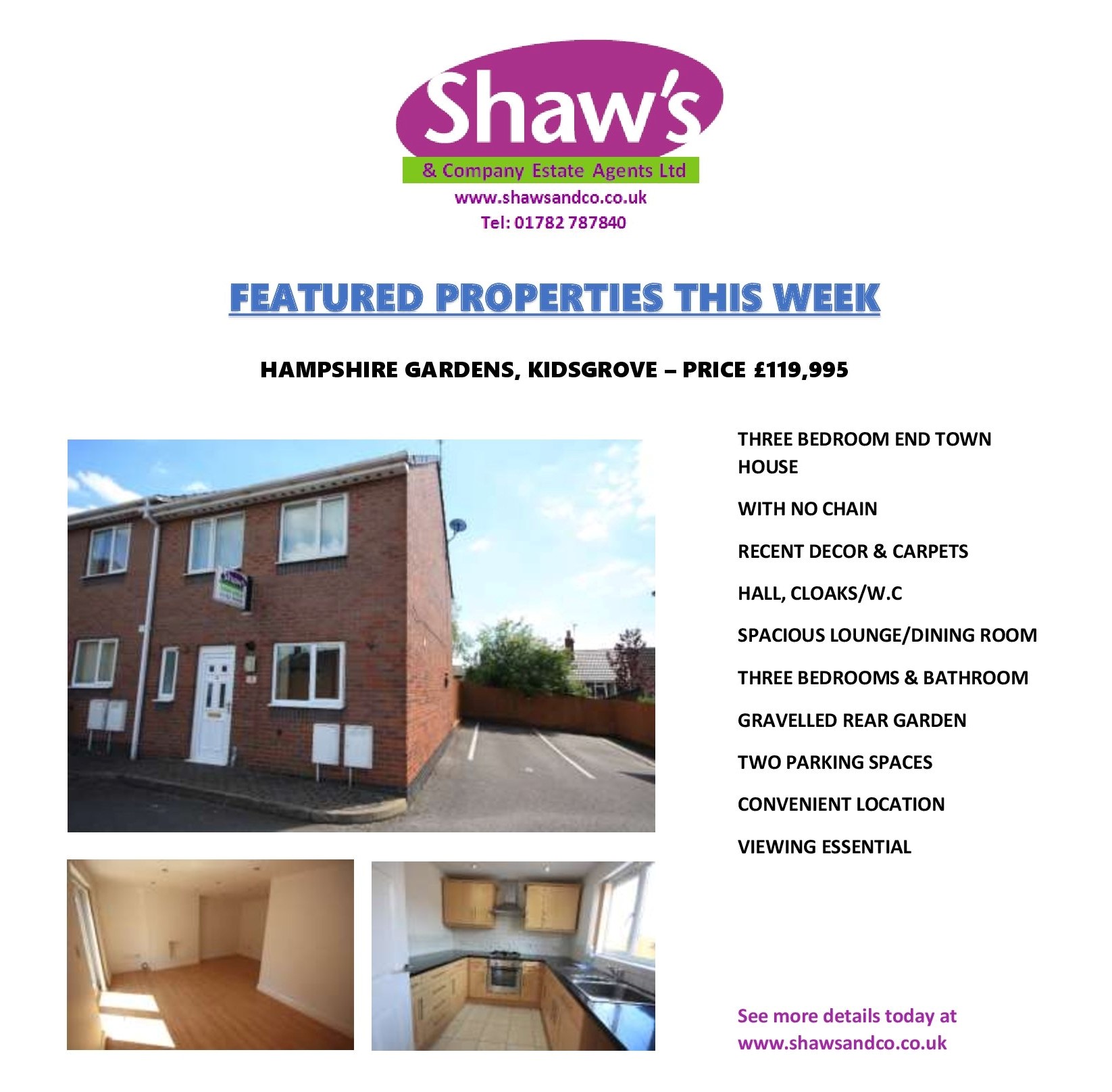 NEW & FEATURED PROPERTIES OF THE WEEK!