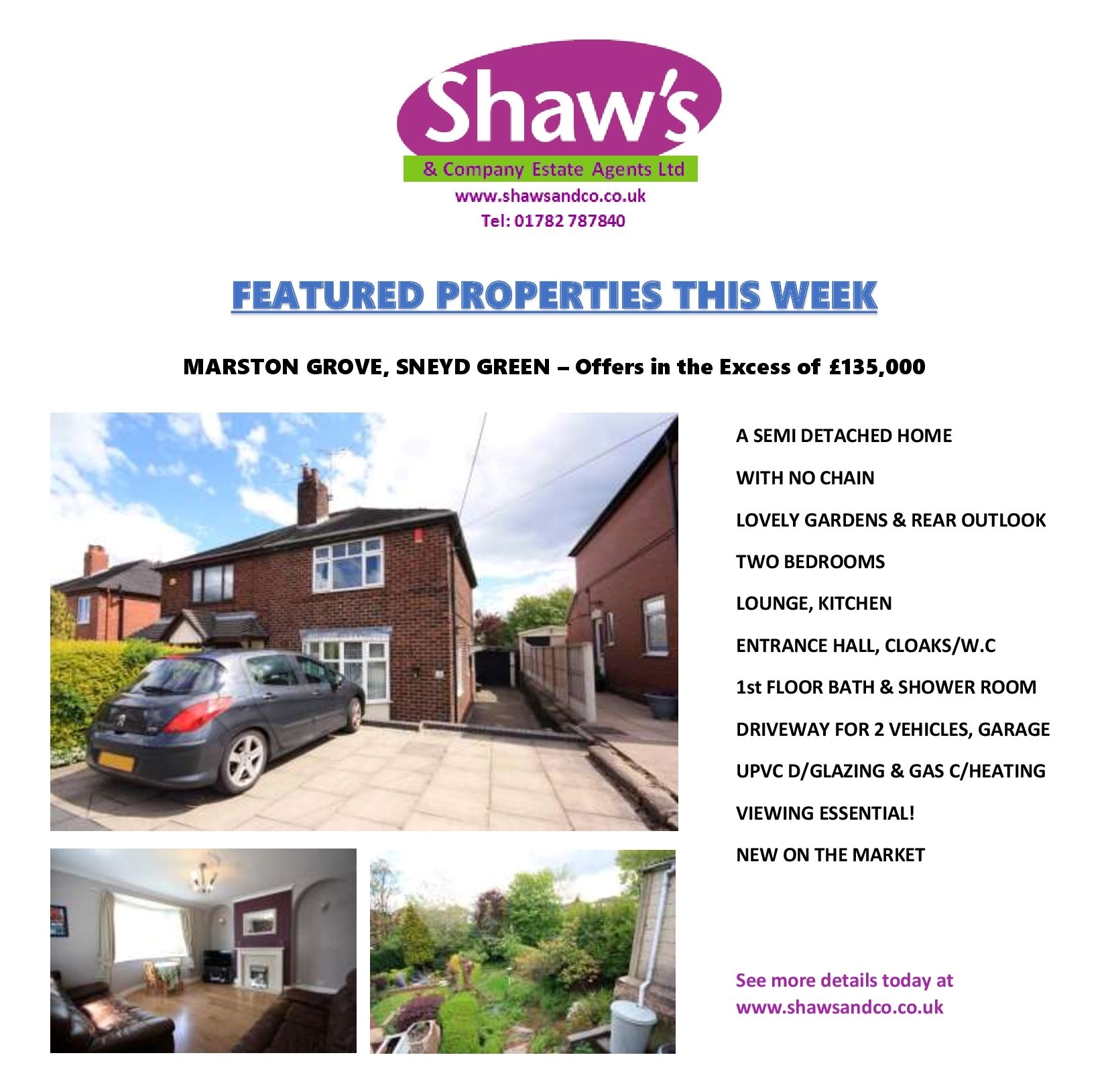 NEW & FEATURED PROPERTIES OF THE WEEK!