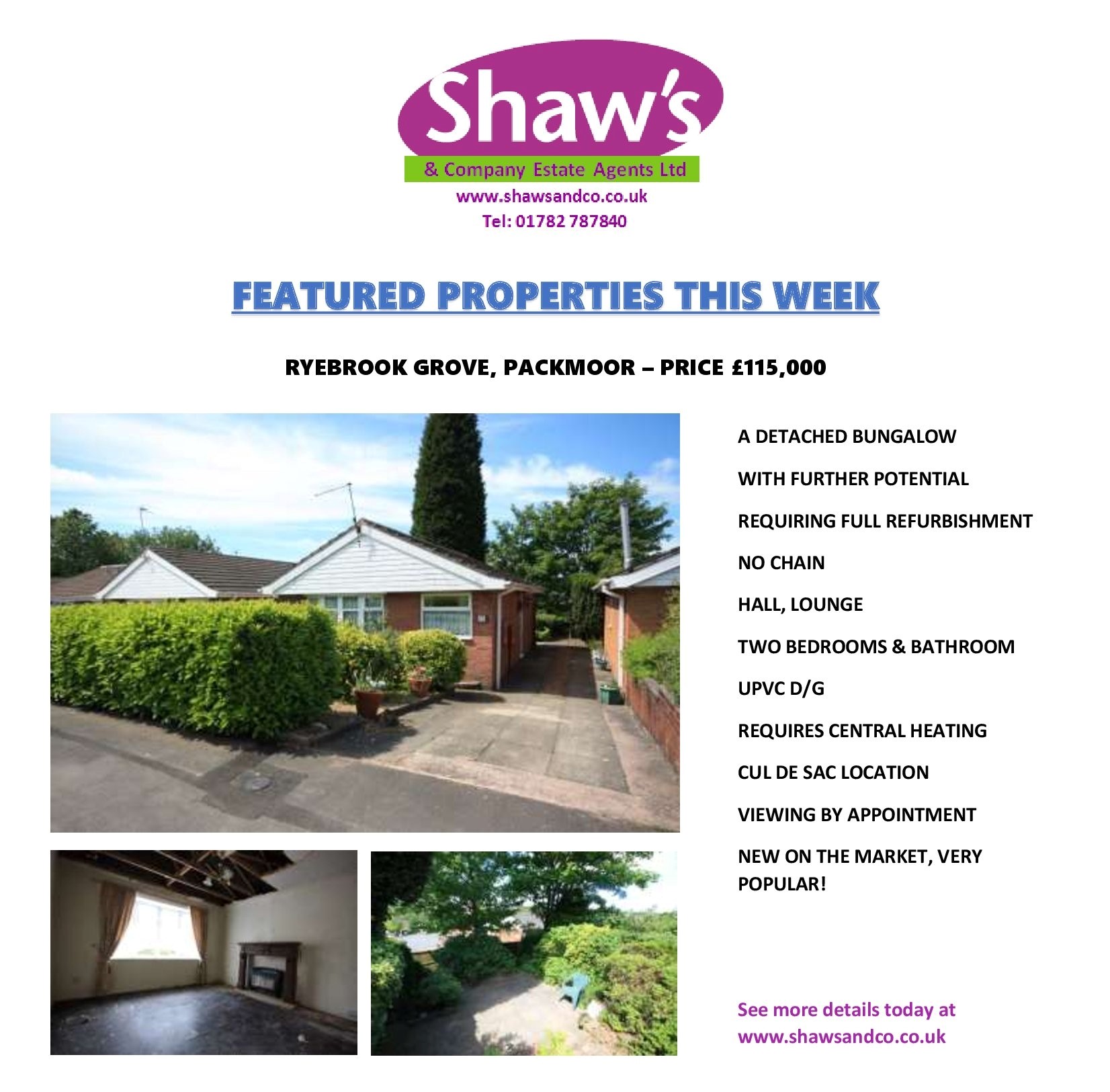 NEW & FEATURED PROPERTIES OF THE WEEK!