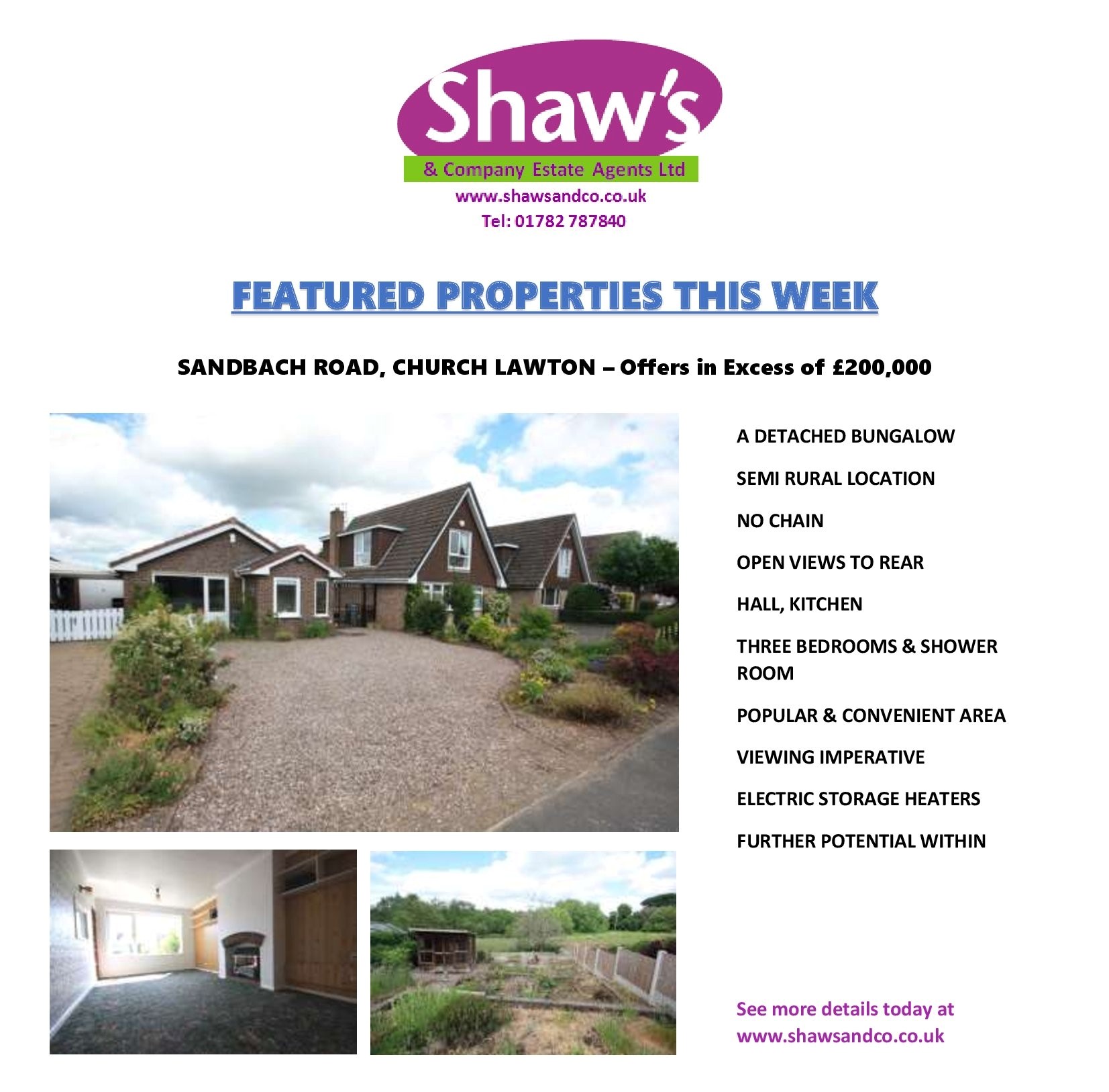 NEW & FEATURED PROPERTIES OF THE WEEK!